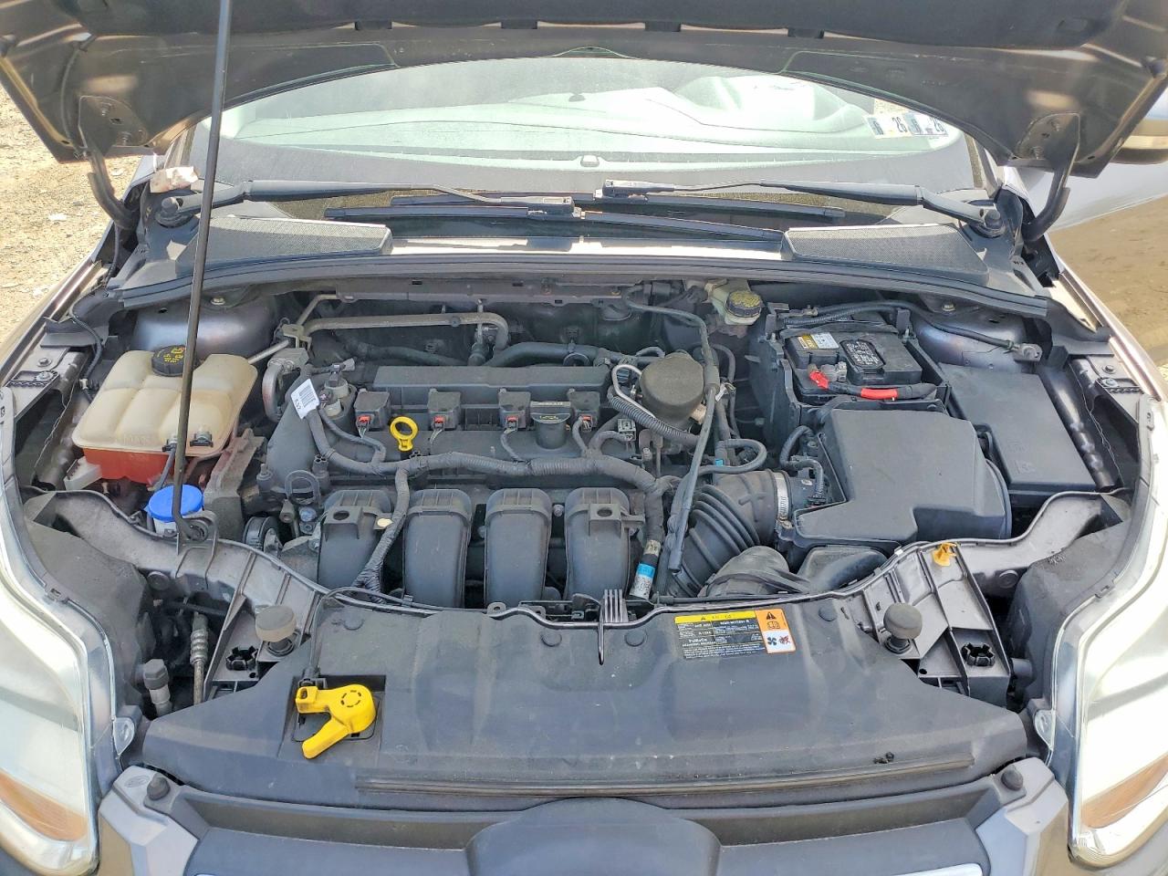 2014 Ford Focus Se Gray vin: 1FADP3F20EL251233