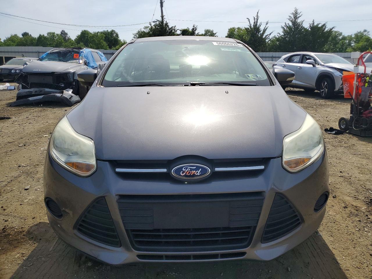 2014 Ford Focus Se Gray vin: 1FADP3F20EL251233