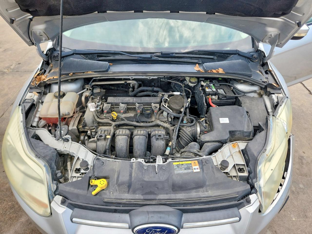 2014 Ford Focus Silver vin: 1FADP3F20EL265570