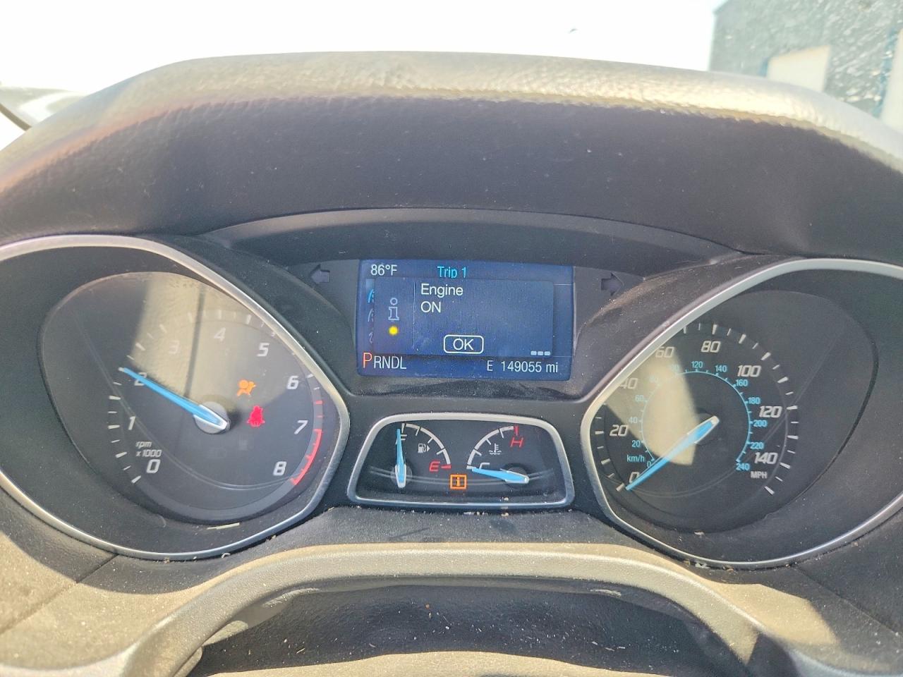 2014 Ford Focus Se Red vin: 1FADP3F20EL266623