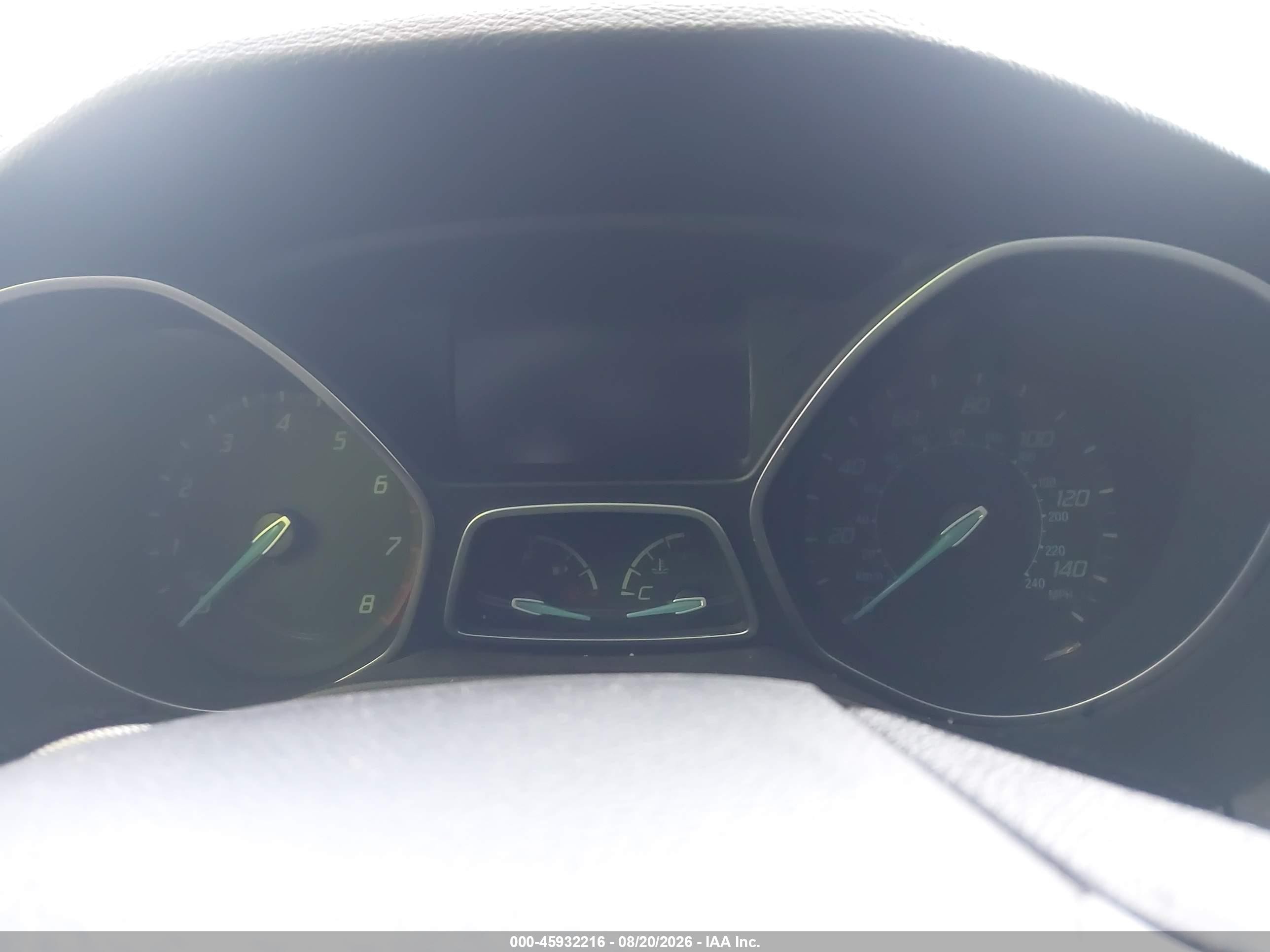 2014 Ford Focus Se Gray vin: 1FADP3F20EL272485