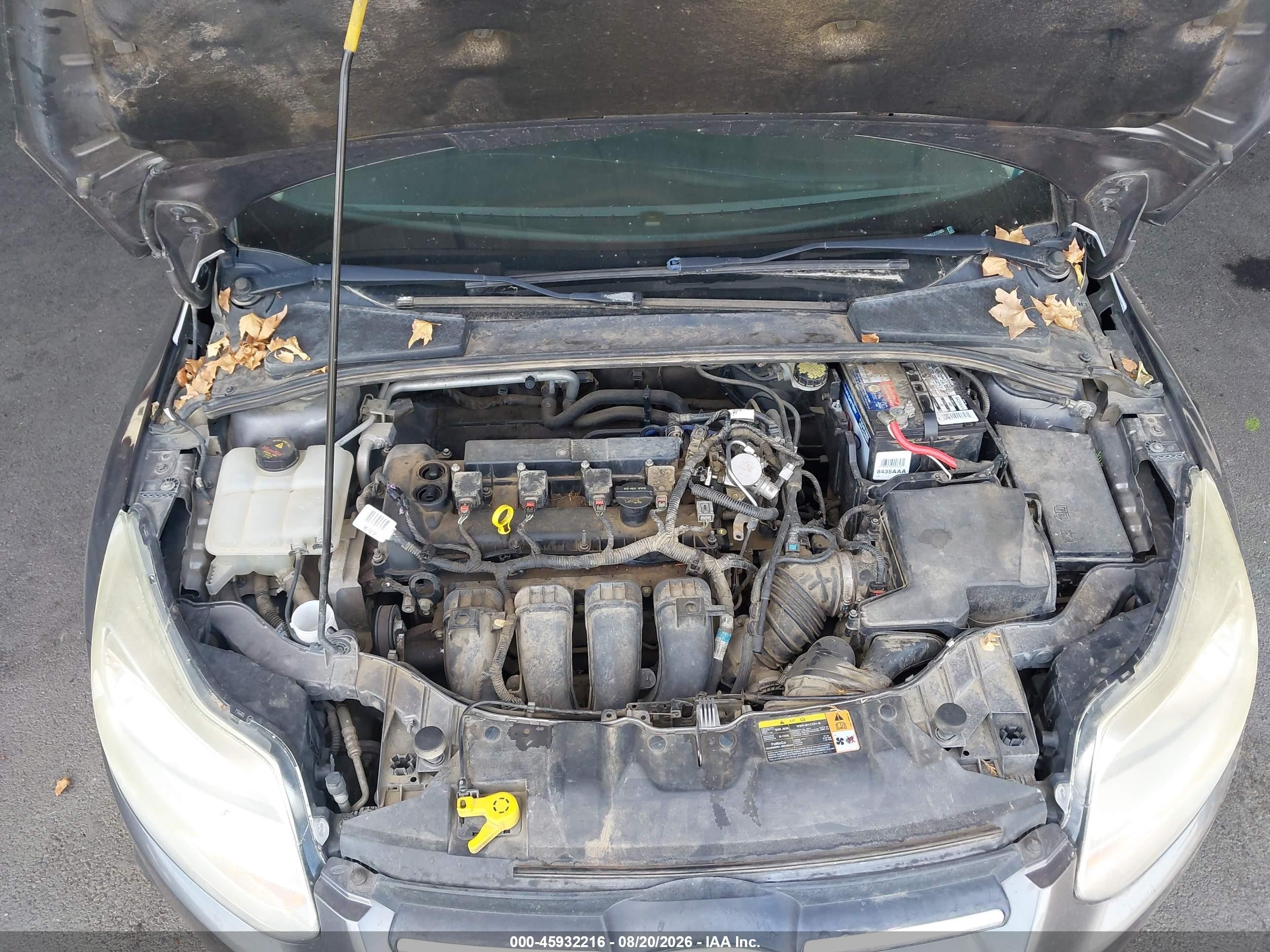 2014 Ford Focus Se Gray vin: 1FADP3F20EL272485