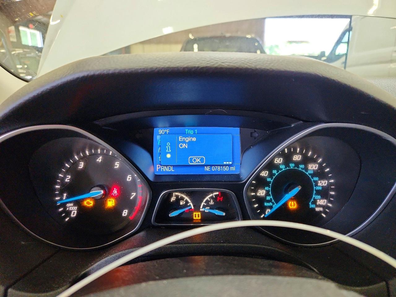 2014 Ford Focus Se White vin: 1FADP3F20EL274284