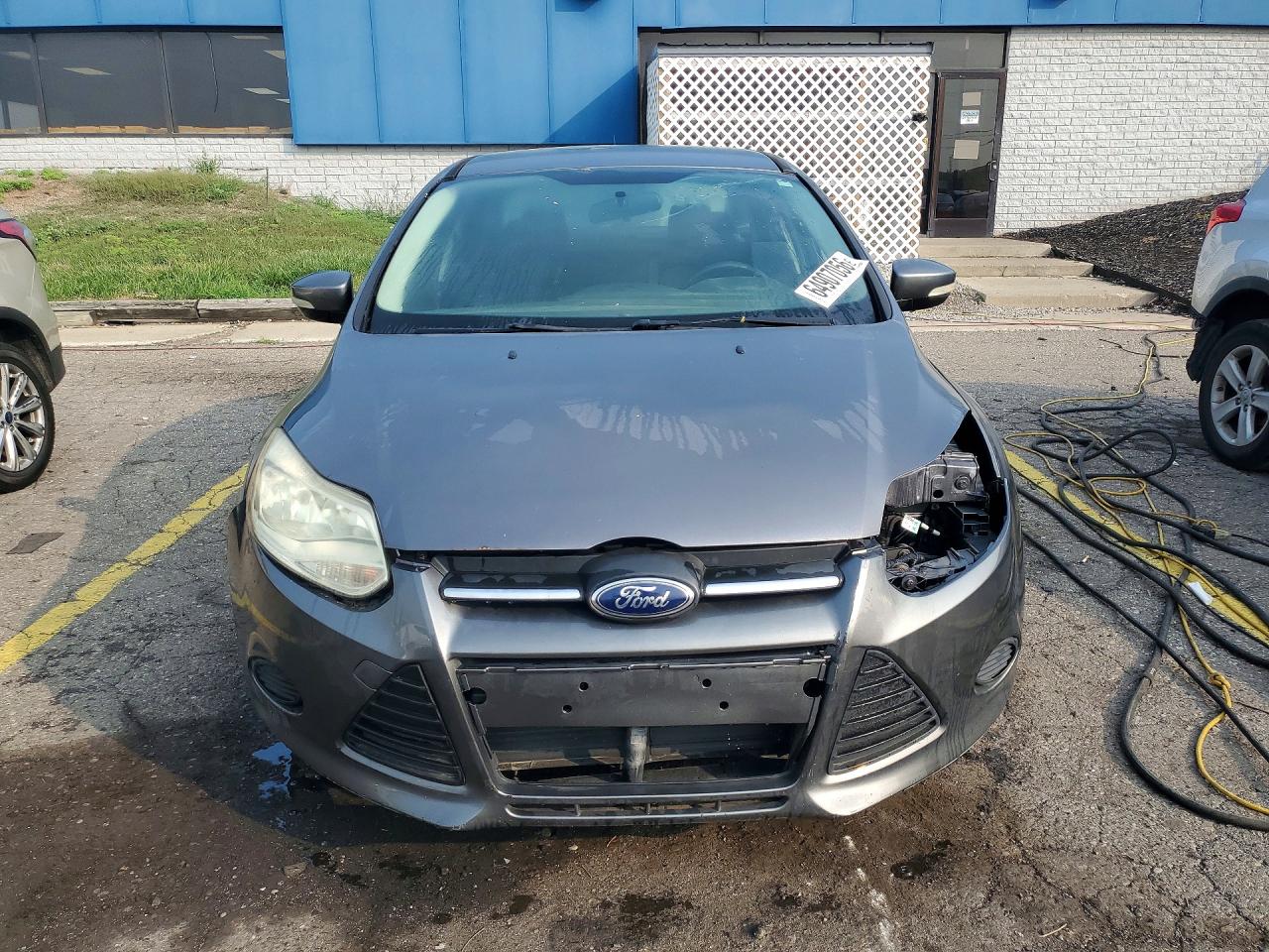 2014 Ford Focus Se Gray vin: 1FADP3F20EL275791