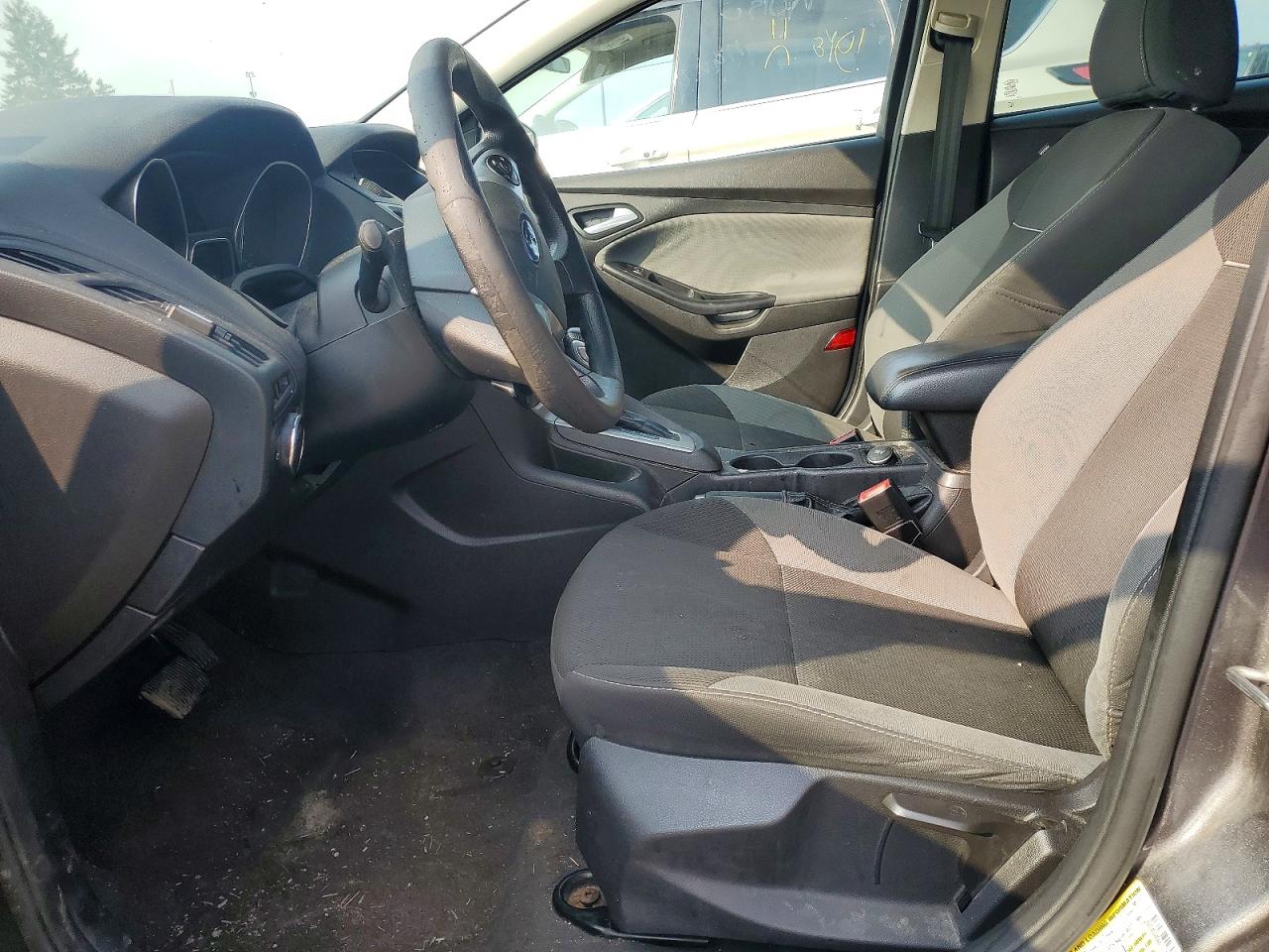 2014 Ford Focus Se Gray vin: 1FADP3F20EL275791