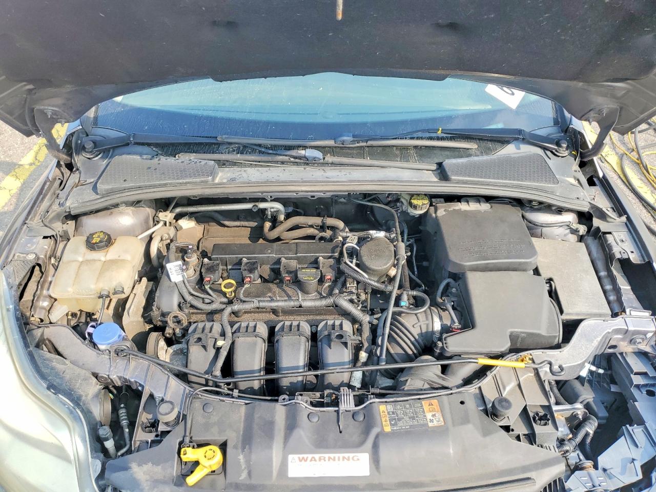 2014 Ford Focus Se Gray vin: 1FADP3F20EL275791