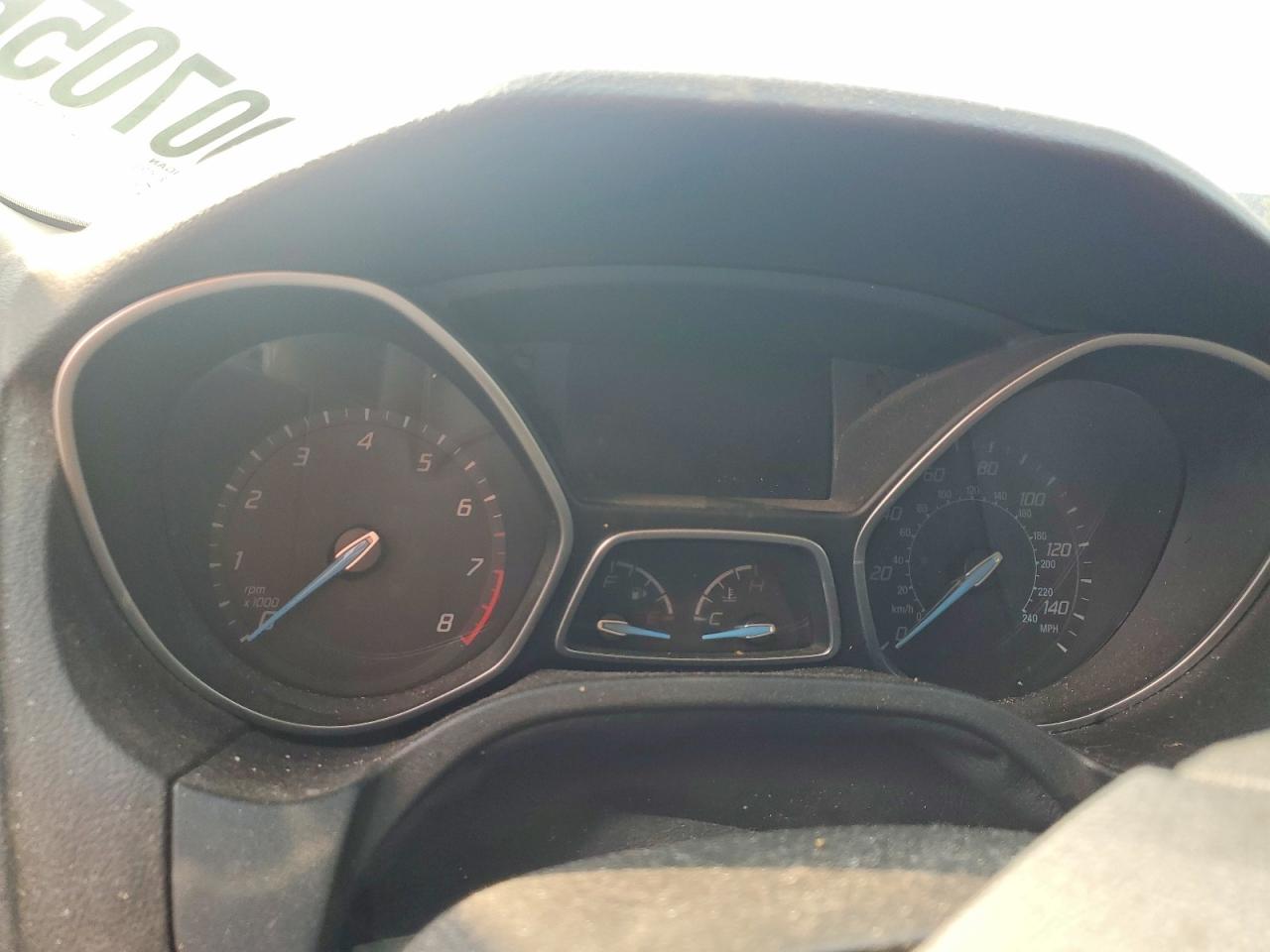 2014 Ford Focus Se Gray vin: 1FADP3F20EL275791
