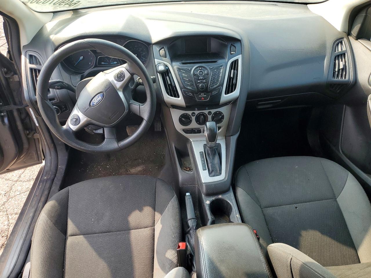 2014 Ford Focus Se Gray vin: 1FADP3F20EL275791
