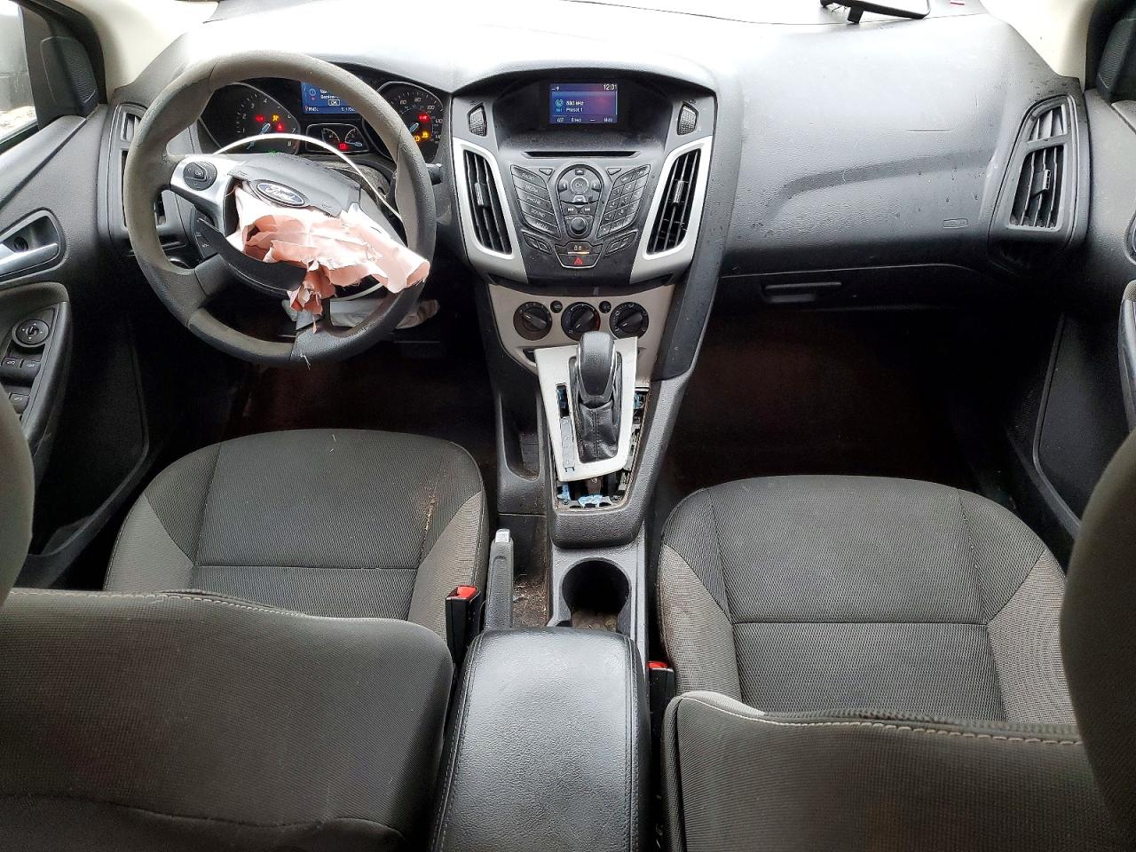 2014 Ford Focus Se Gray vin: 1FADP3F20EL287715
