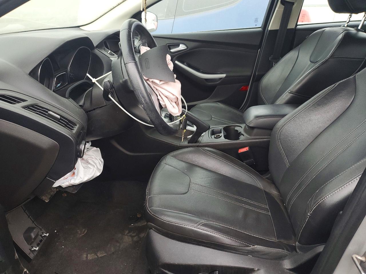 2014 Ford Focus Se Silver vin: 1FADP3F20EL288637