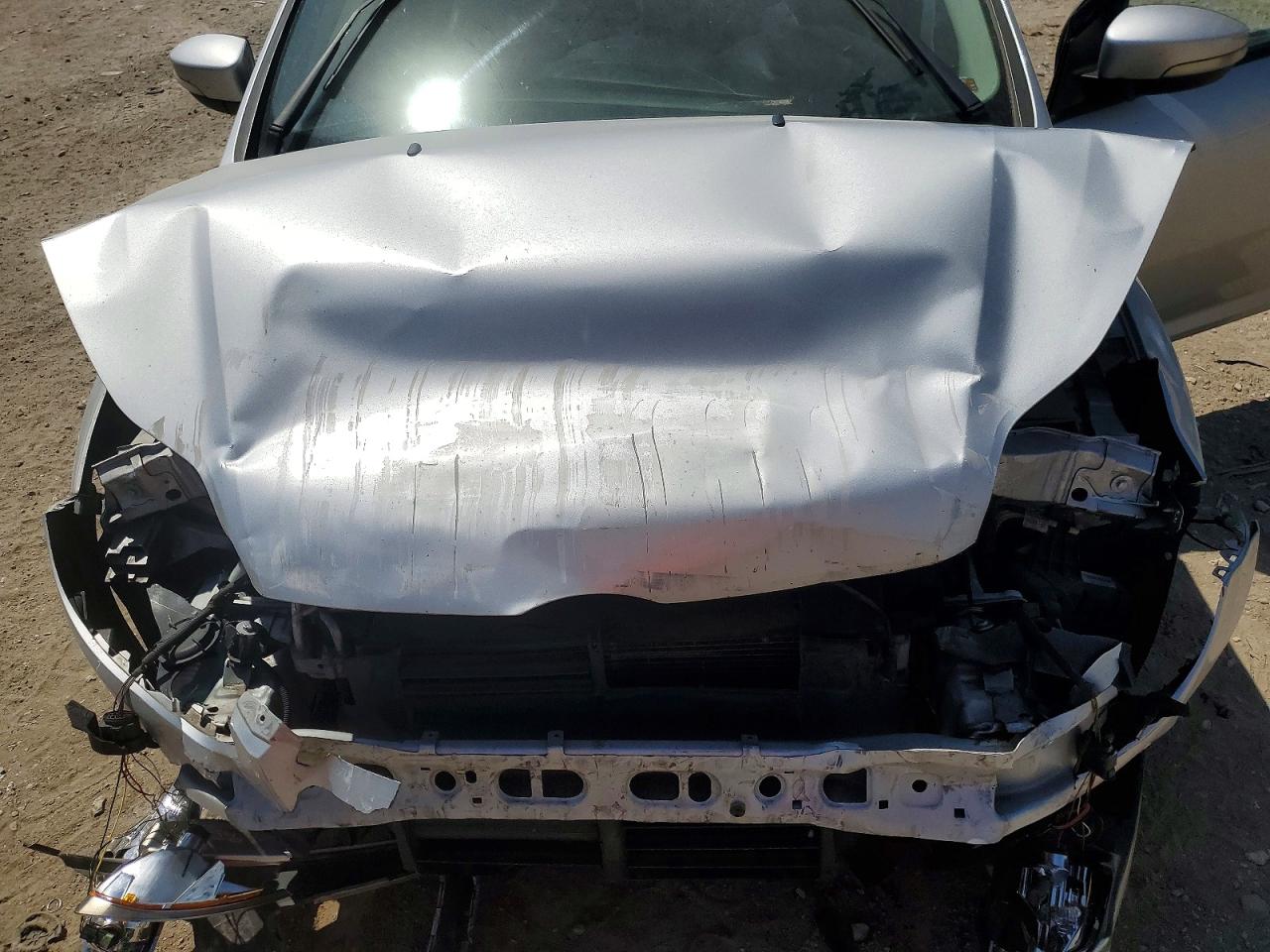 2014 Ford Focus Se Silver vin: 1FADP3F20EL288637