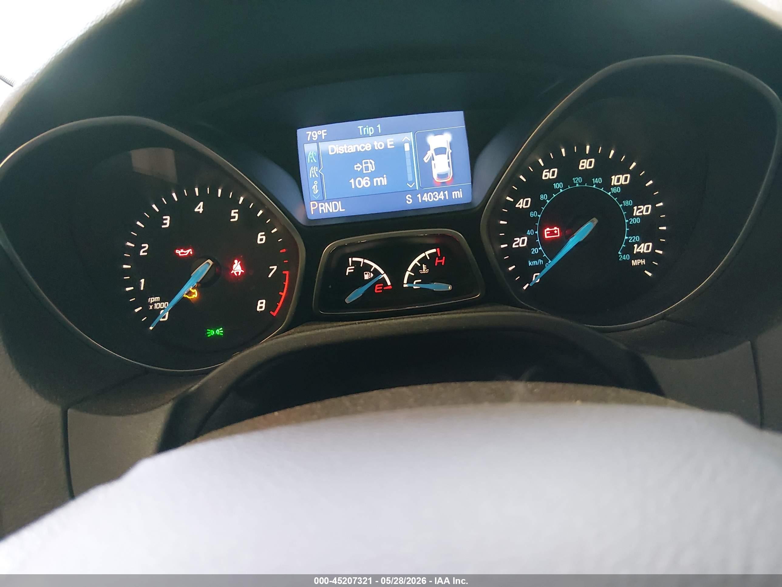 2014 Ford Focus Se Silver vin: 1FADP3F20EL311544