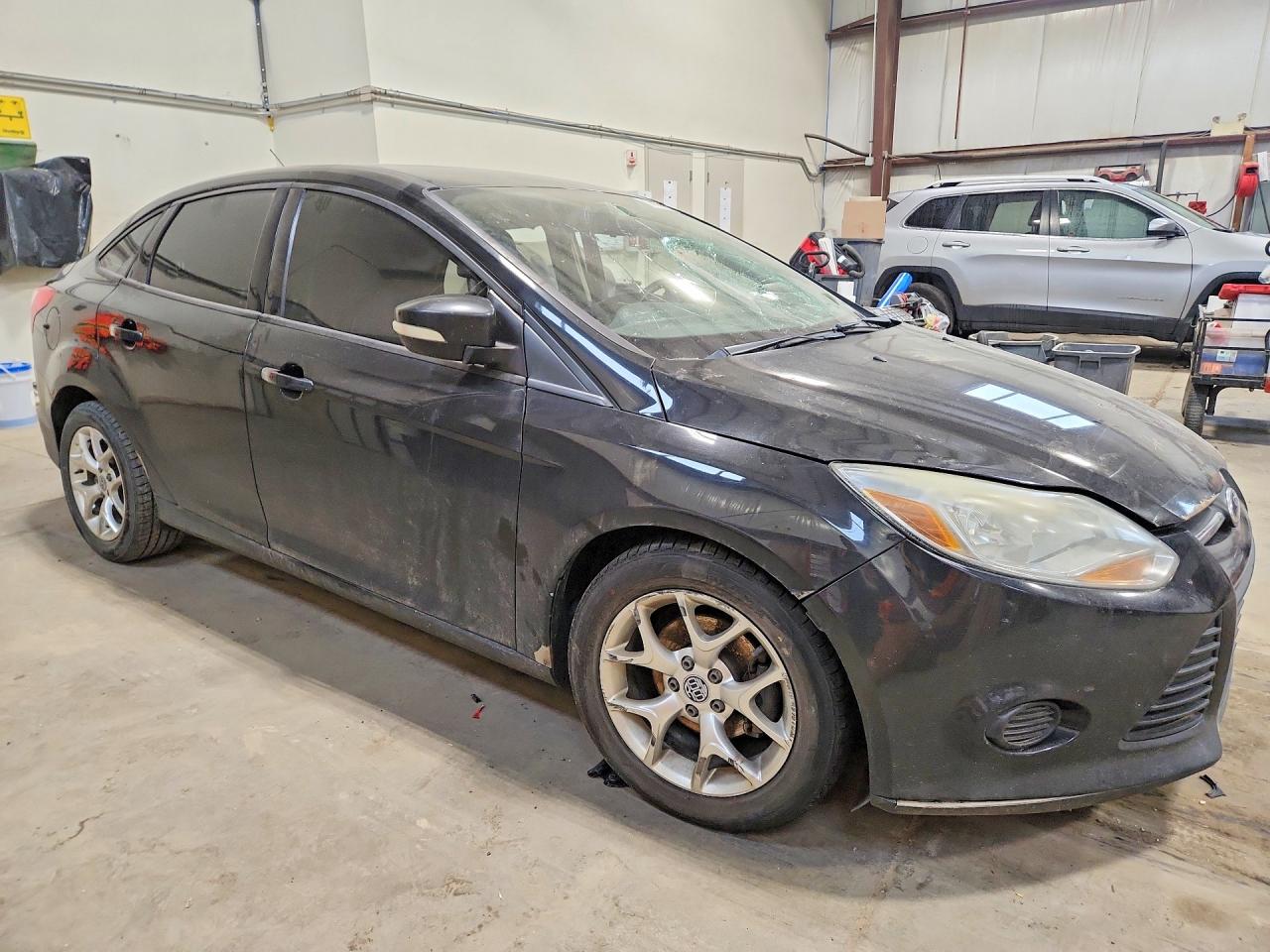 2014 Ford Focus Se Черный vin: 1FADP3F20EL315030