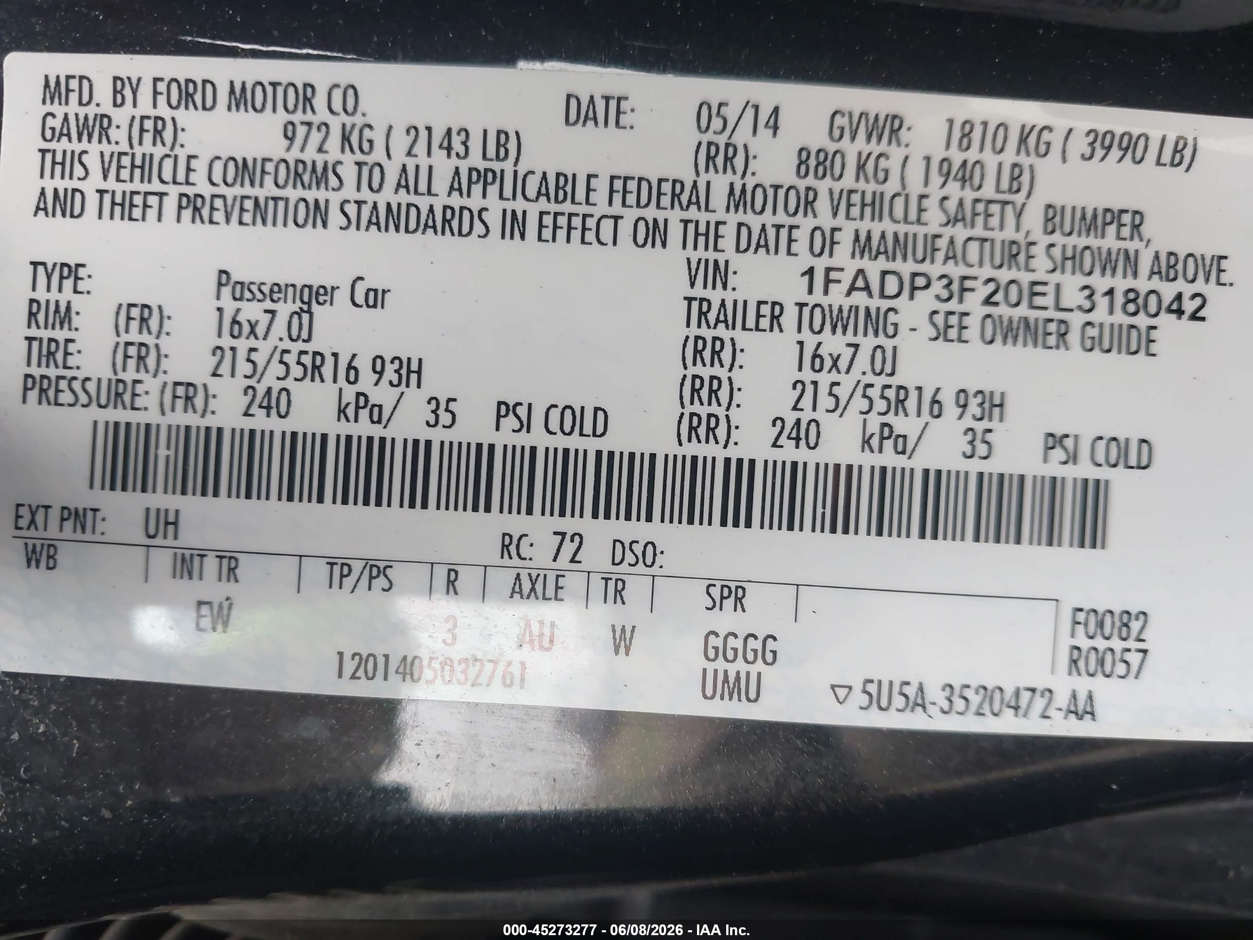 2014 Ford Focus Se Black vin: 1FADP3F20EL318042