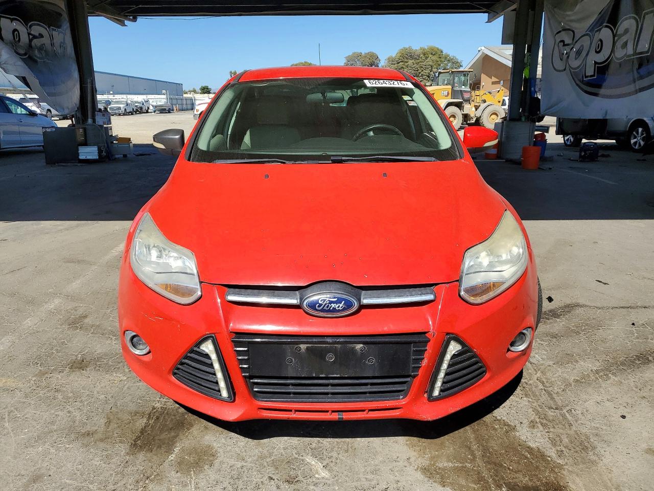 2014 Ford Focus Se Red vin: 1FADP3F20EL318493