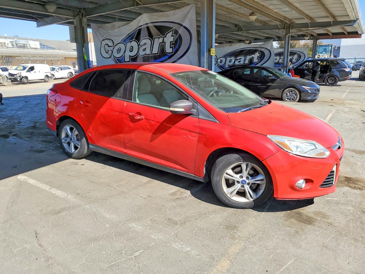 2014 Ford Focus Se Red vin: 1FADP3F20EL318493