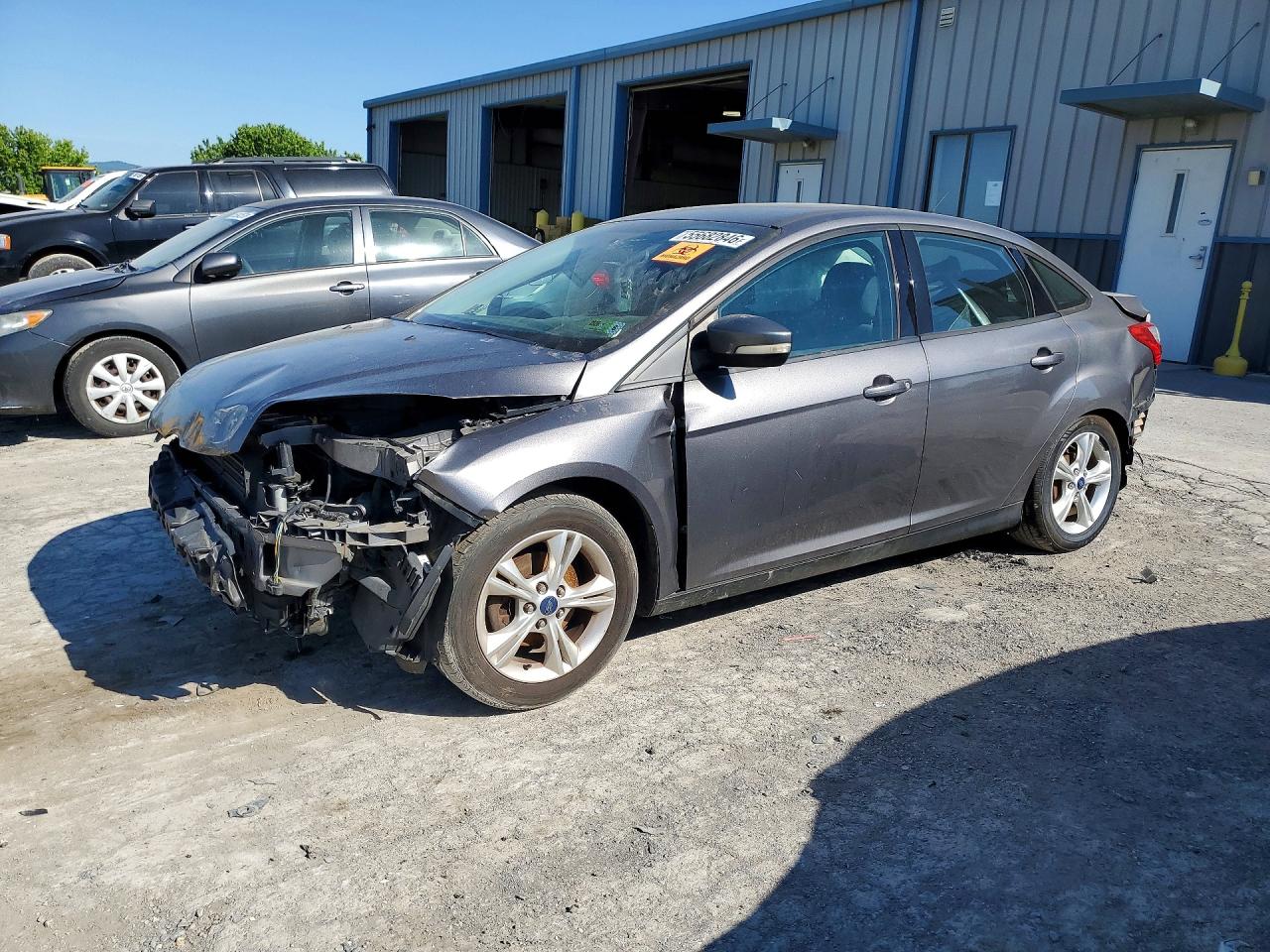 2014 Ford Focus Se Charcoal vin: 1FADP3F20EL346245