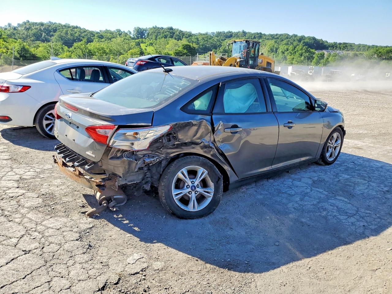 2014 Ford Focus Se Charcoal vin: 1FADP3F20EL346245