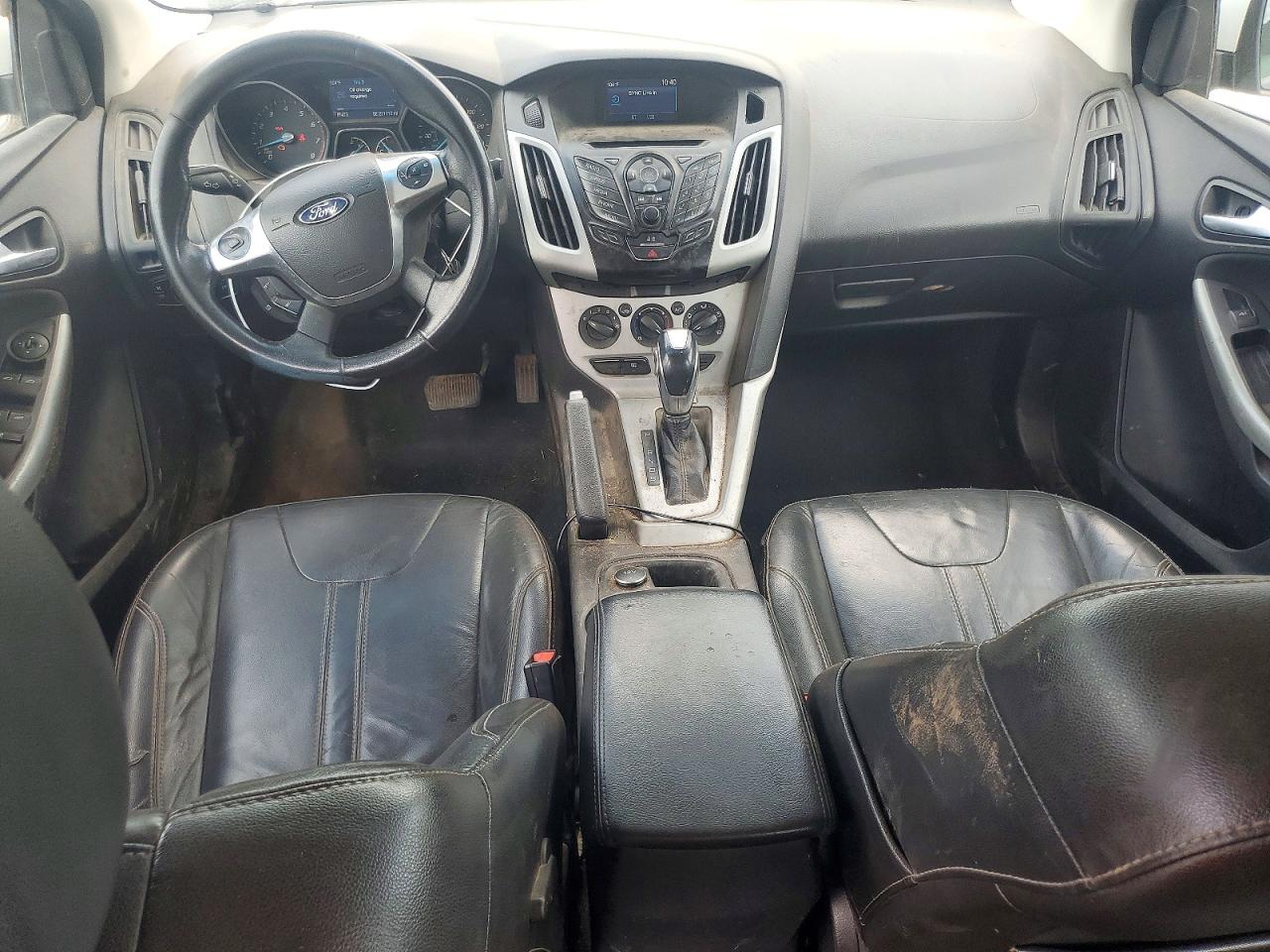 2014 Ford Focus Se White vin: 1FADP3F20EL405360