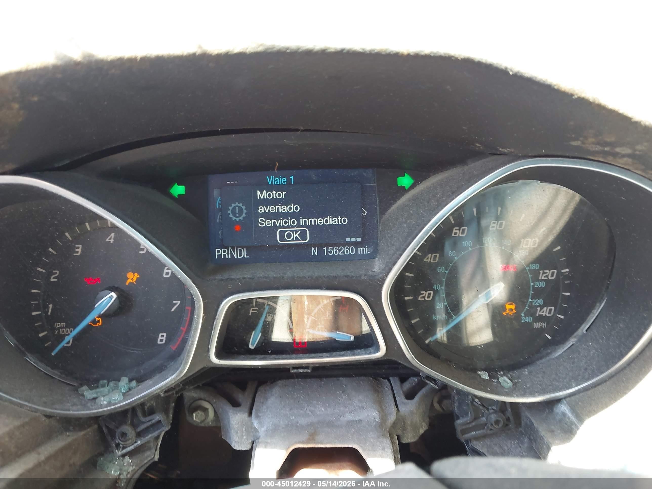 2014 Ford Focus Se Red vin: 1FADP3F20EL411868