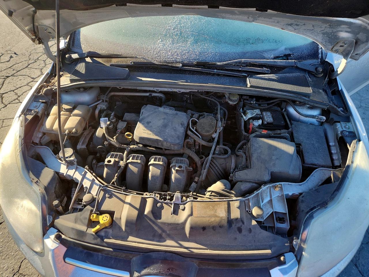 2014 Ford Focus Se Silver vin: 1FADP3F20EL426063