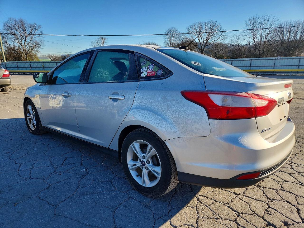 2014 Ford Focus Se Silver vin: 1FADP3F20EL426063
