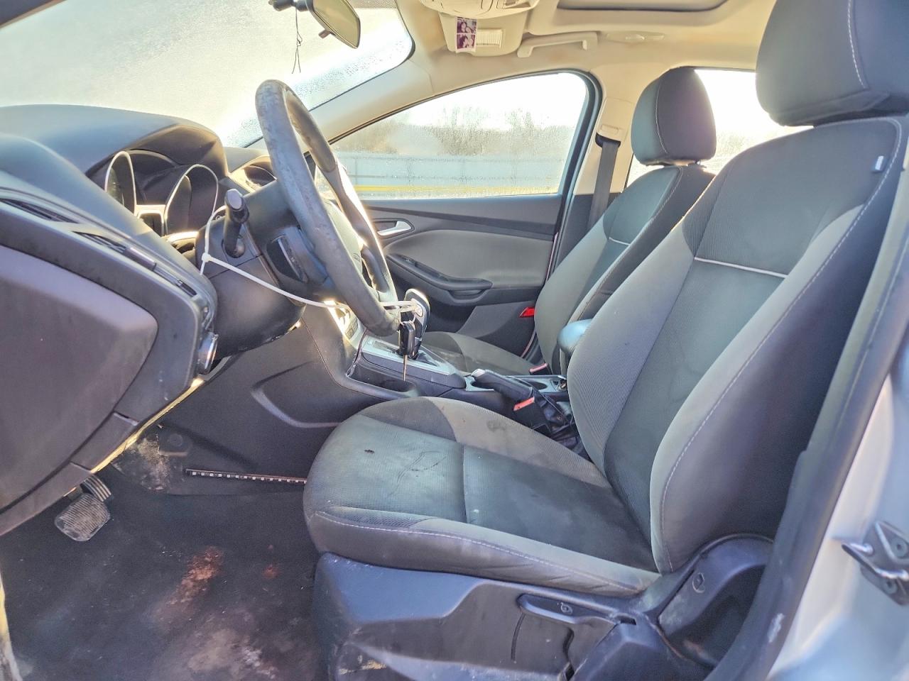2014 Ford Focus Se Silver vin: 1FADP3F20EL426063