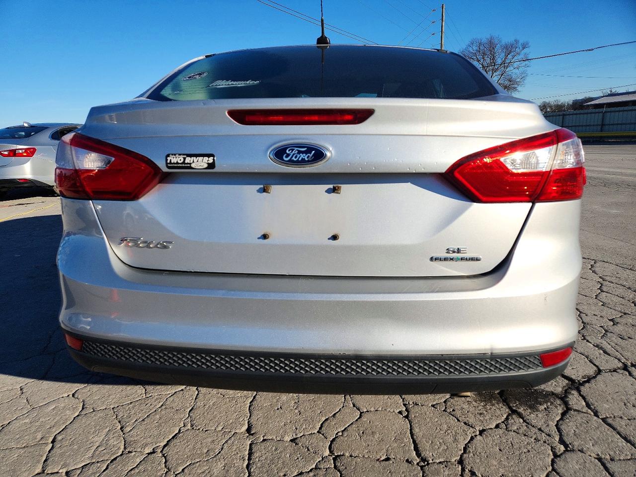 2014 Ford Focus Se Silver vin: 1FADP3F20EL426063