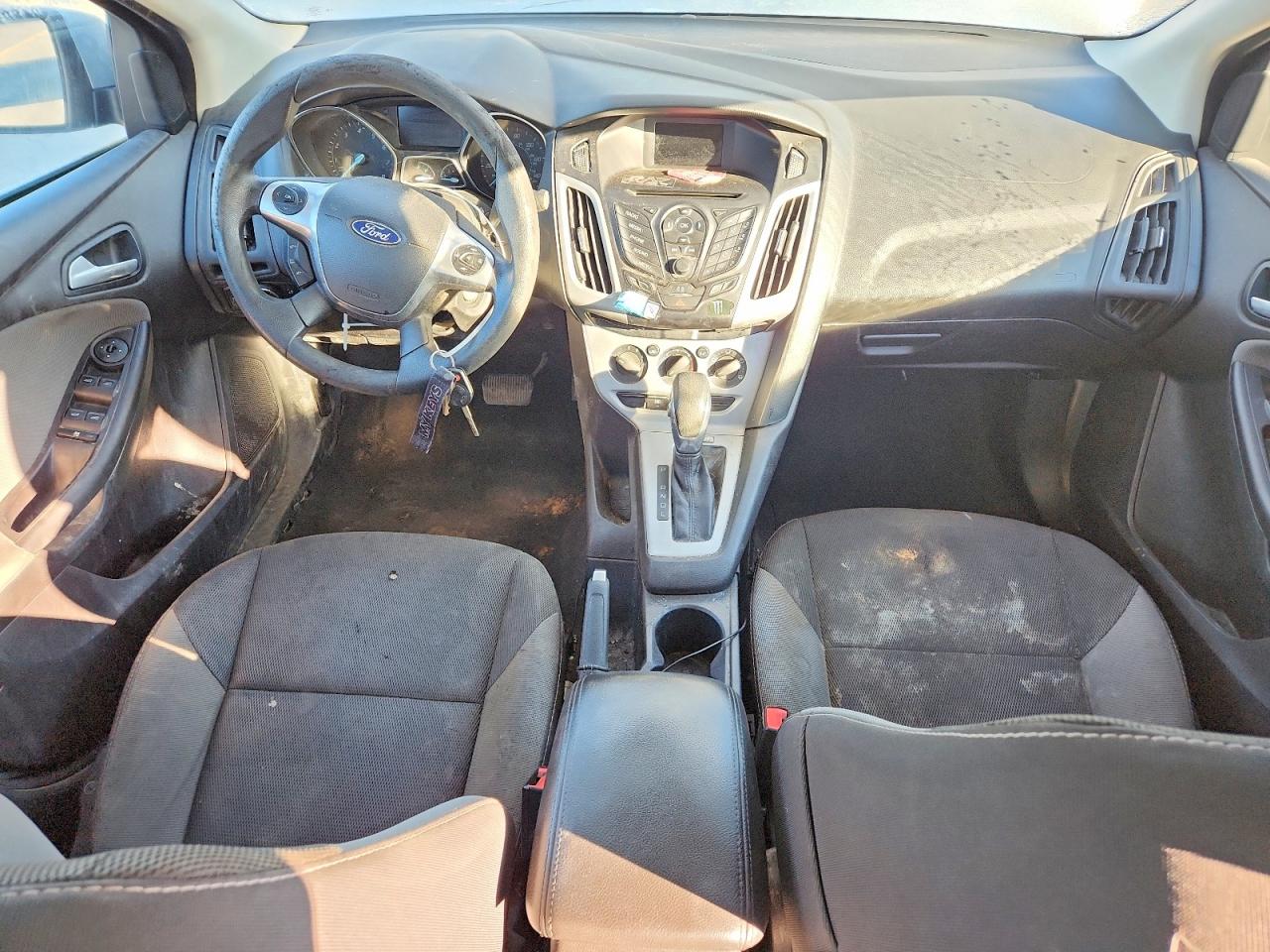 2014 Ford Focus Se Silver vin: 1FADP3F20EL426063