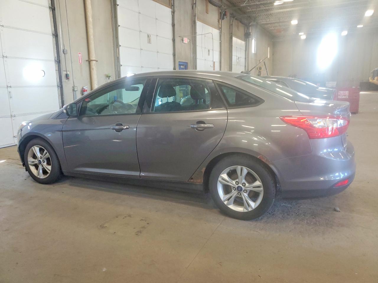 2014 Ford Focus Se Gray vin: 1FADP3F20EL432039