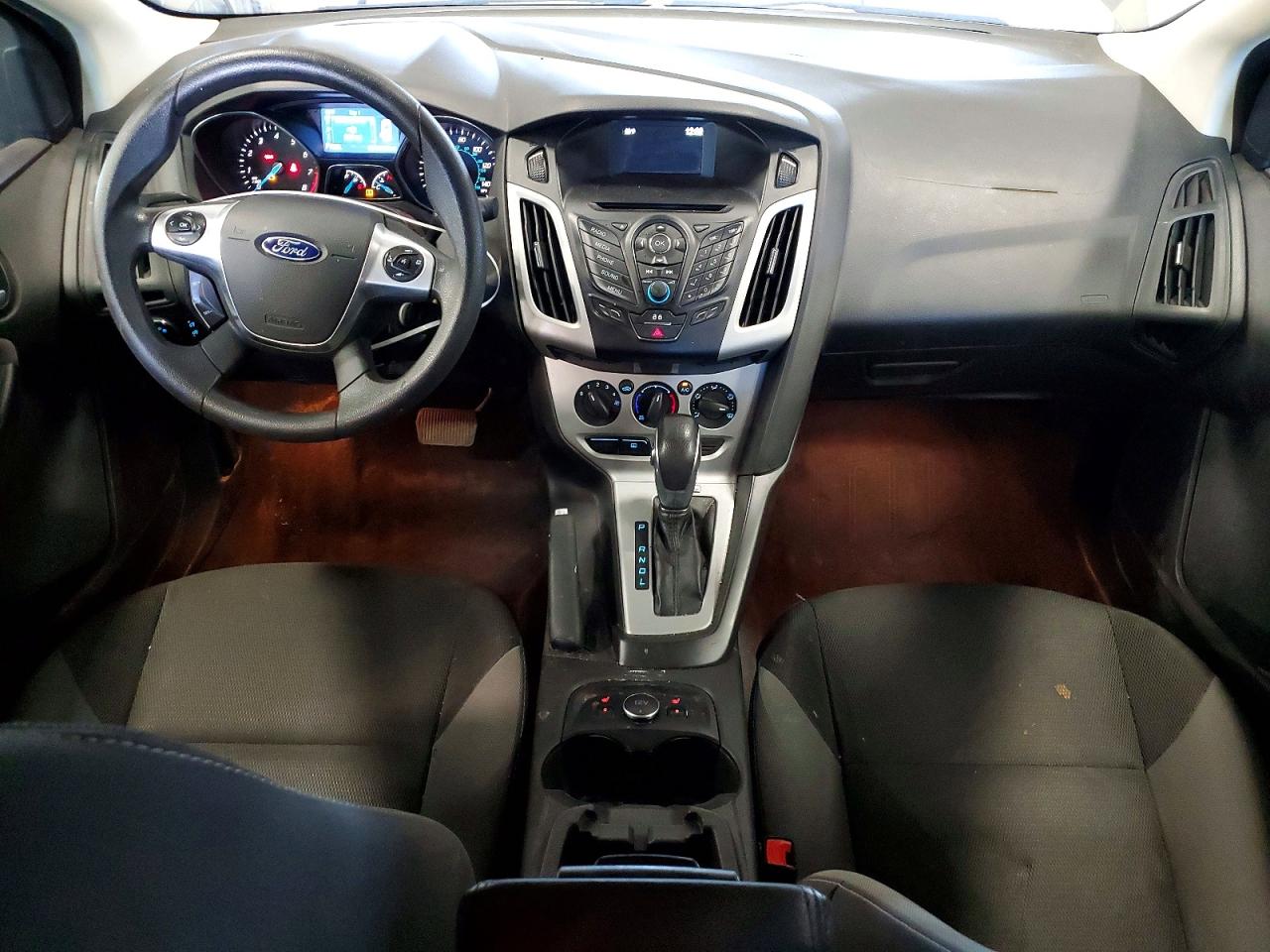 2014 Ford Focus Se Gray vin: 1FADP3F20EL432039