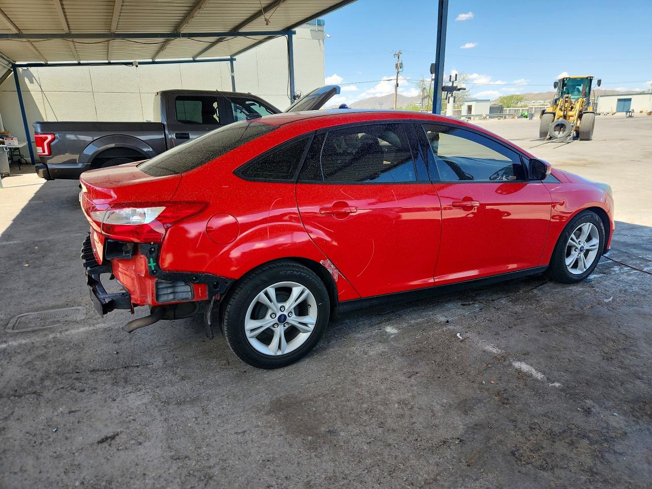 2014 Ford Focus Se Red vin: 1FADP3F20EL432168