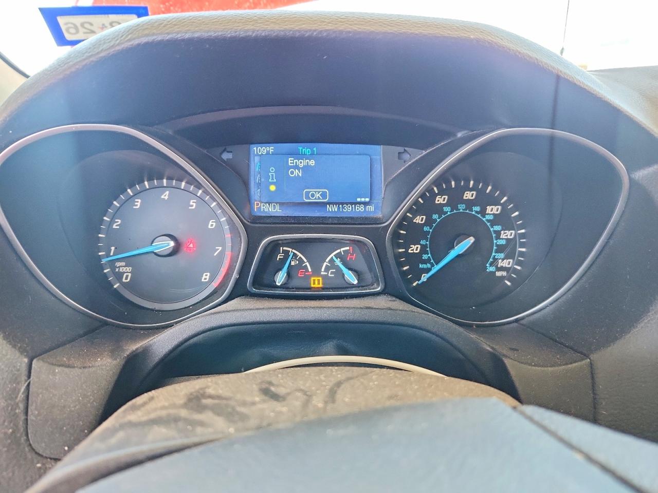2014 Ford Focus Se Red vin: 1FADP3F20EL432168