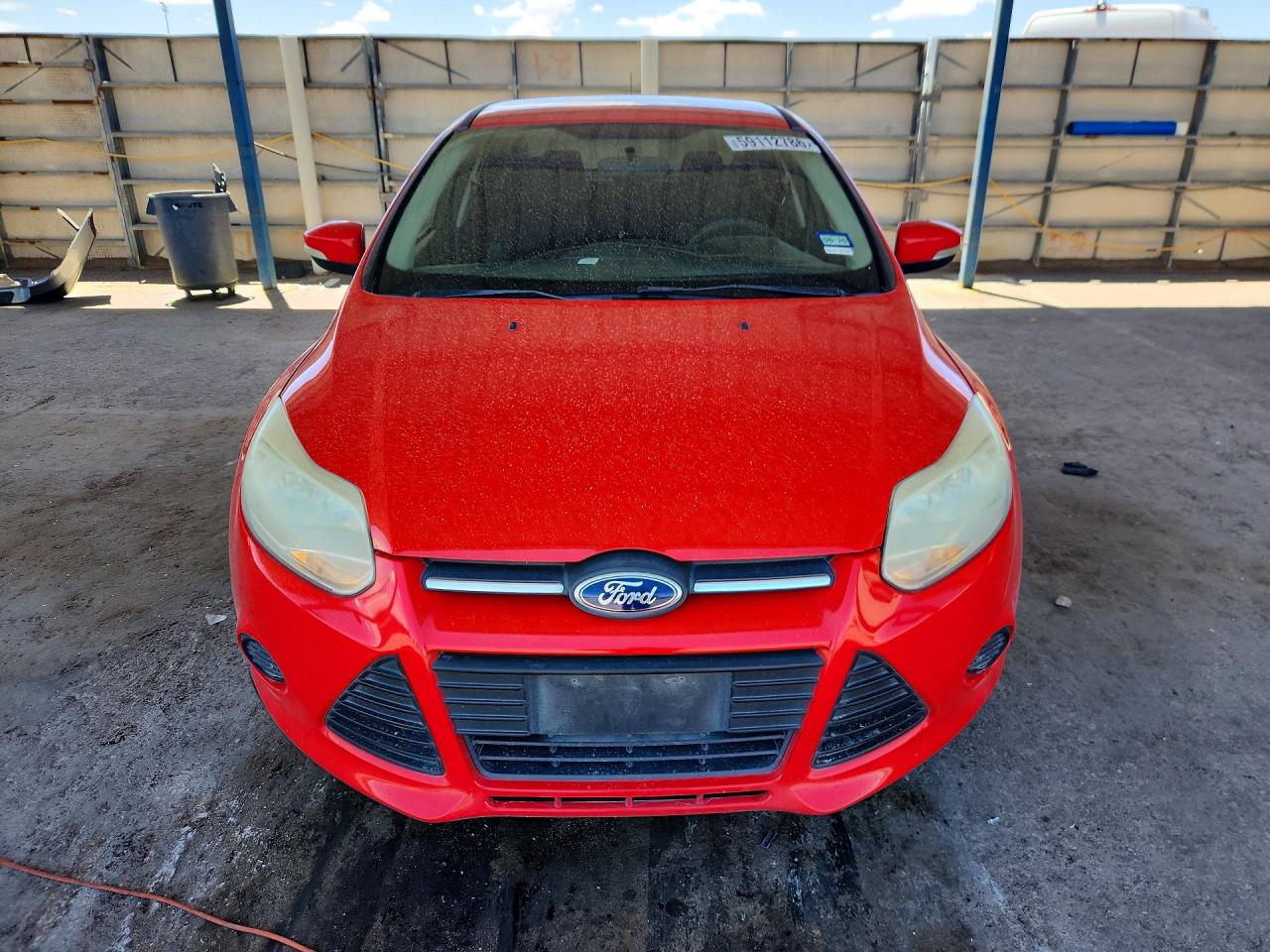 2014 Ford Focus Se Red vin: 1FADP3F20EL432168
