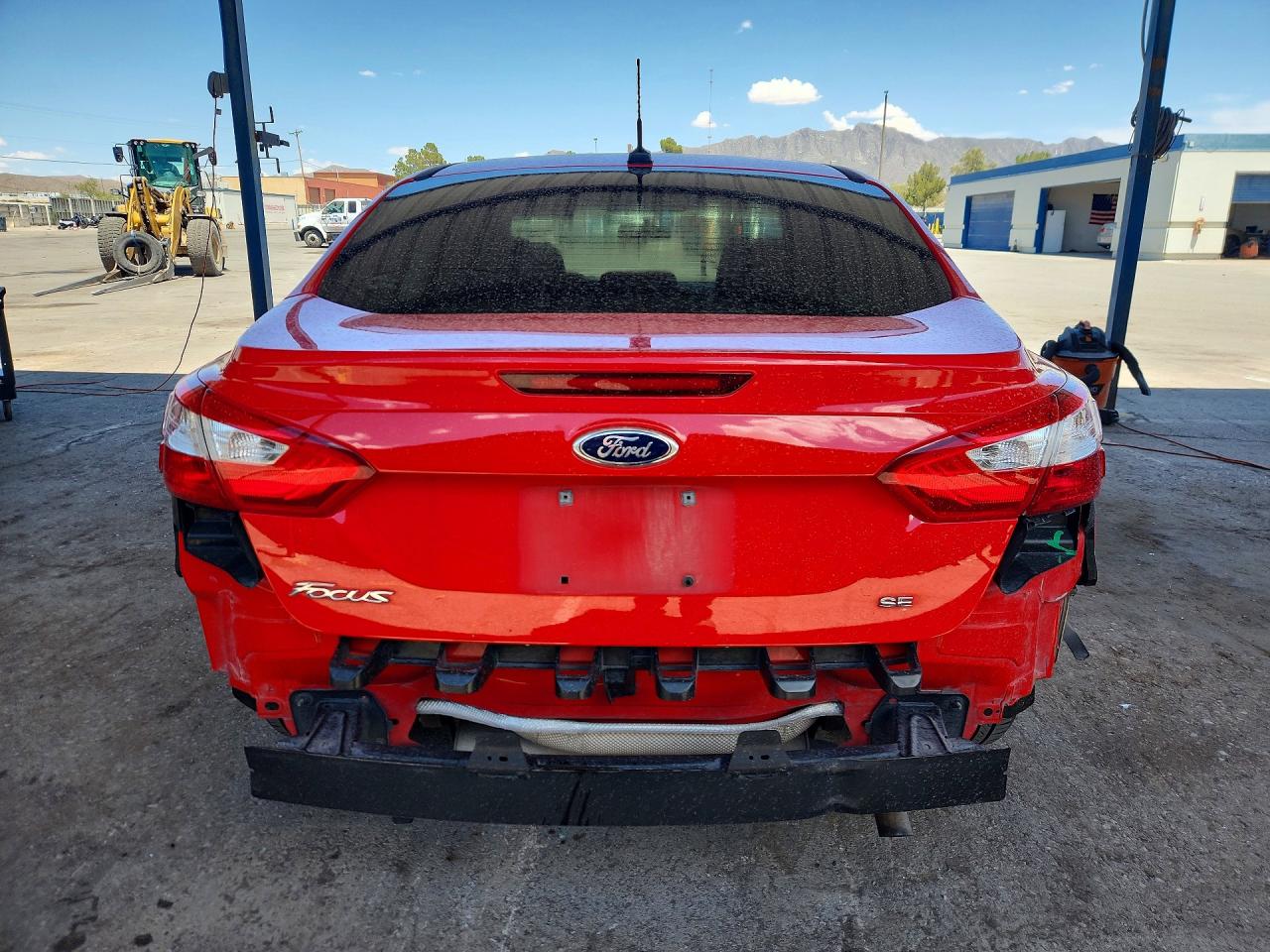 2014 Ford Focus Se Red vin: 1FADP3F20EL432168