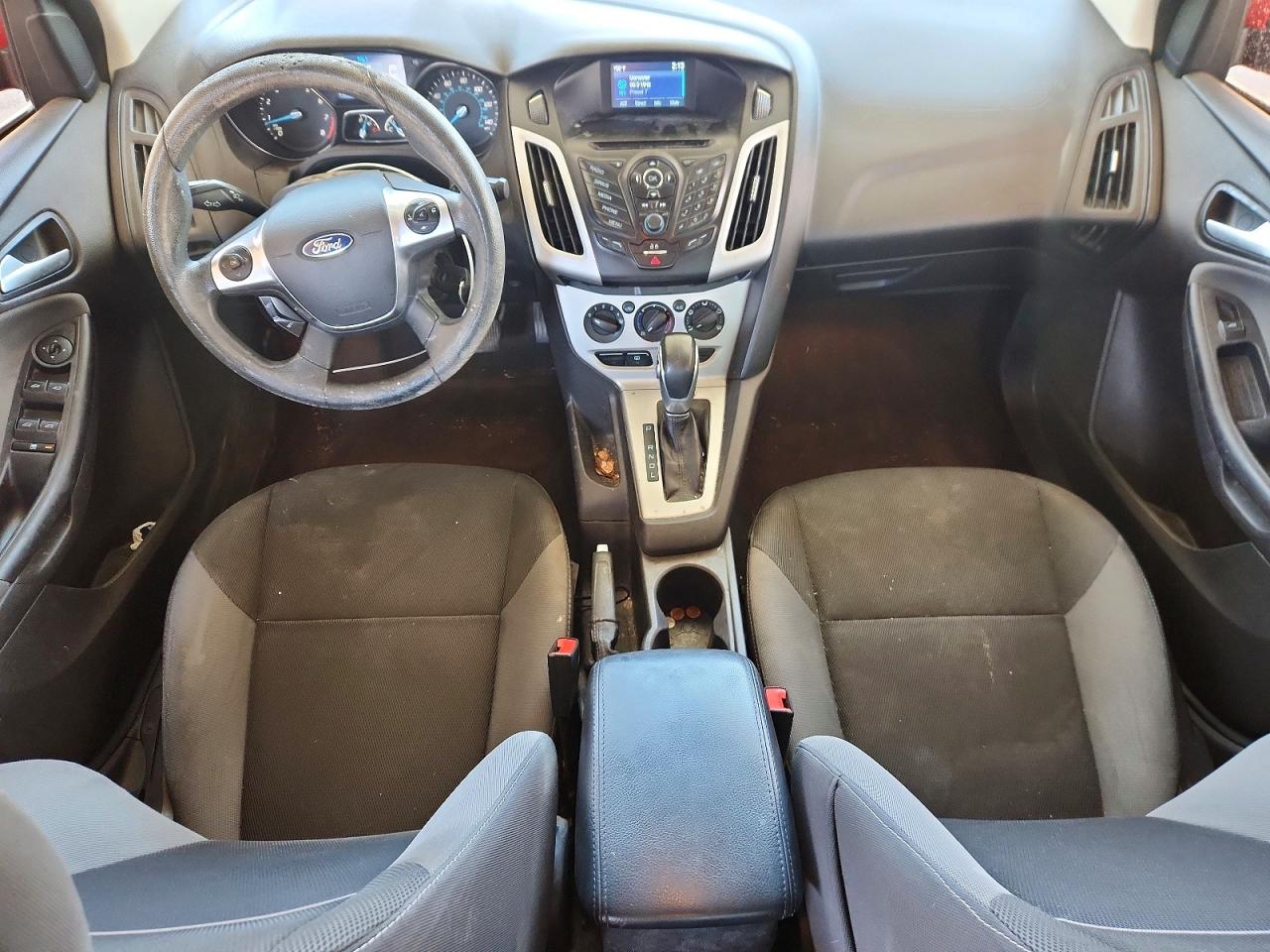 2014 Ford Focus Se Red vin: 1FADP3F20EL432168
