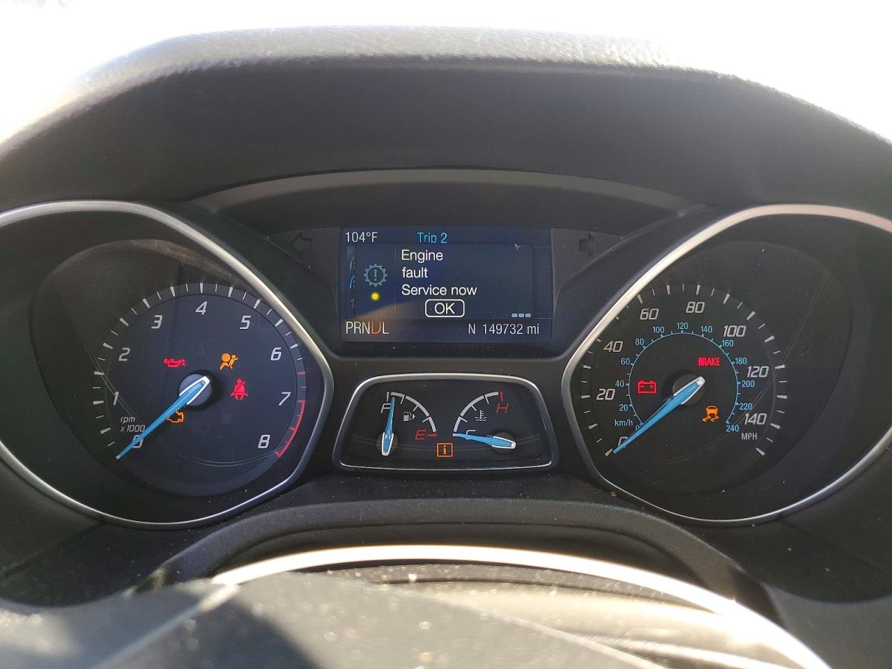 2014 Ford Focus Se Silver vin: 1FADP3F20EL432526
