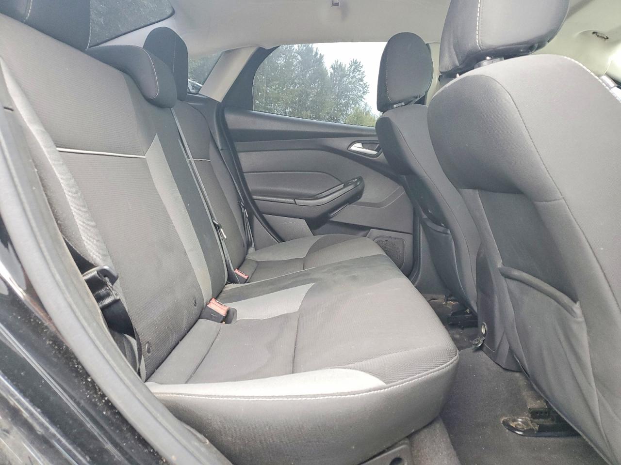 2014 Ford Focus Se Black vin: 1FADP3F20EL455241