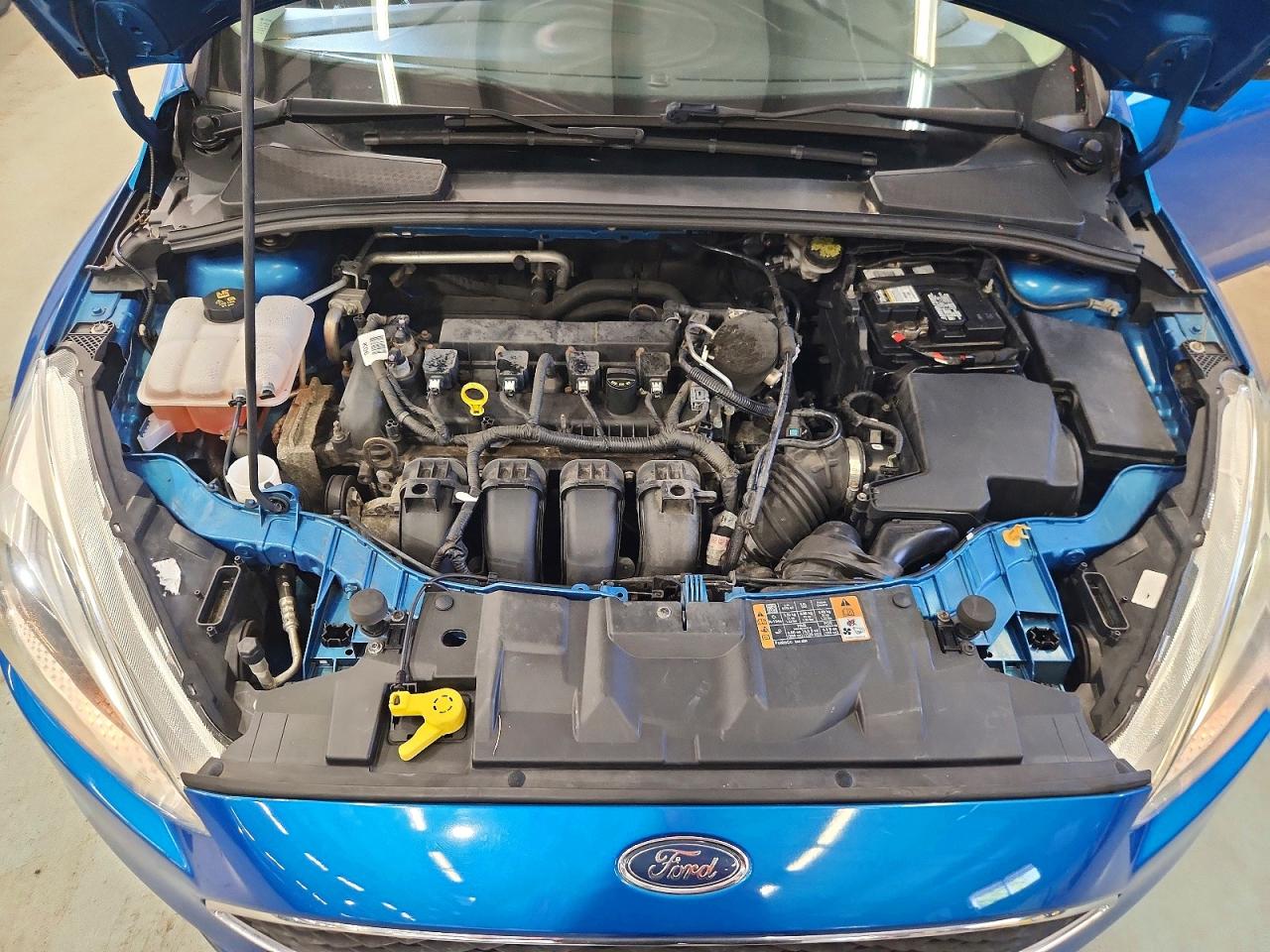 2015 Ford Focus Se Blue vin: 1FADP3F20FL213261