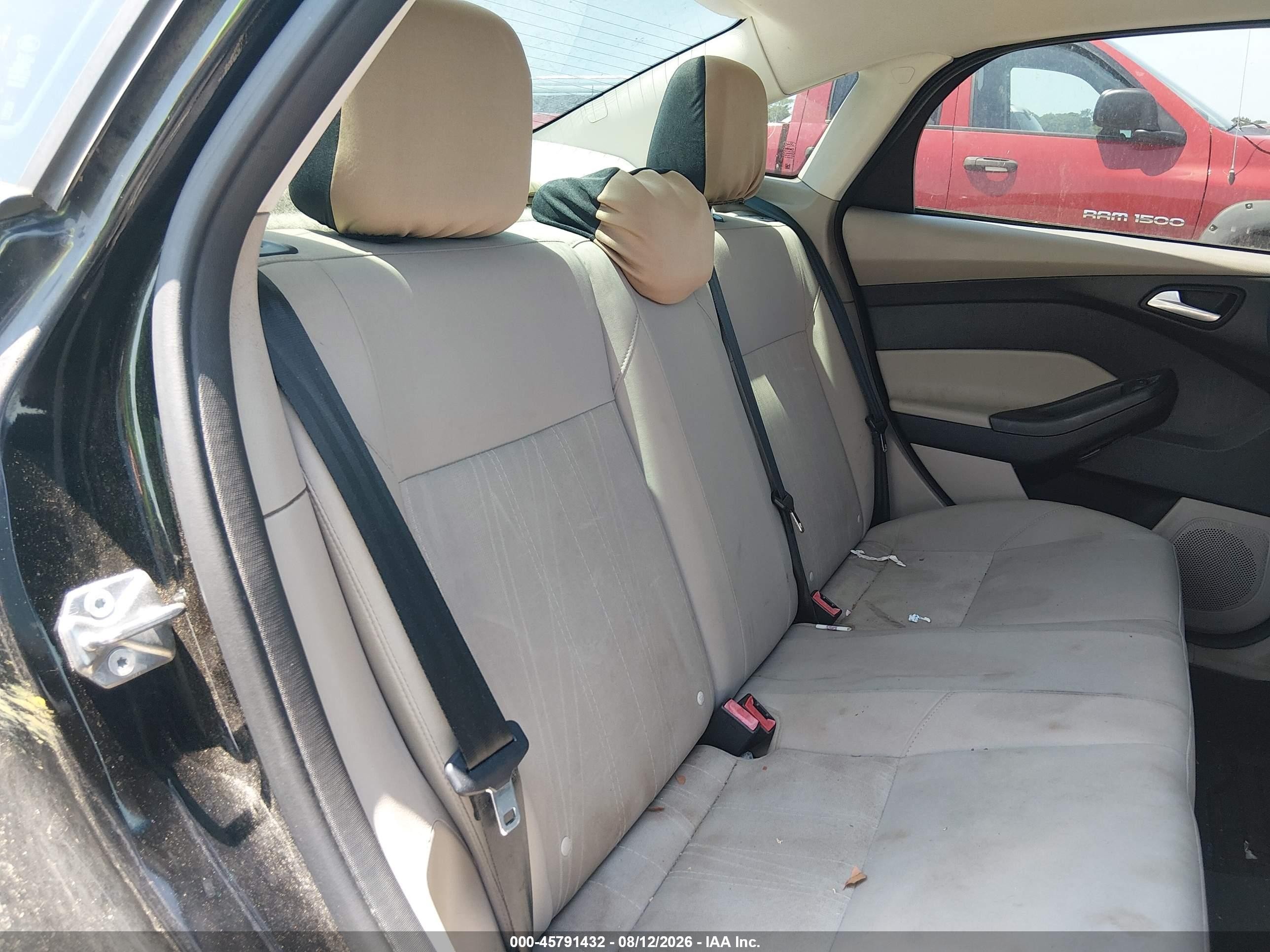 2015 Ford Focus Se Black vin: 1FADP3F20FL252559