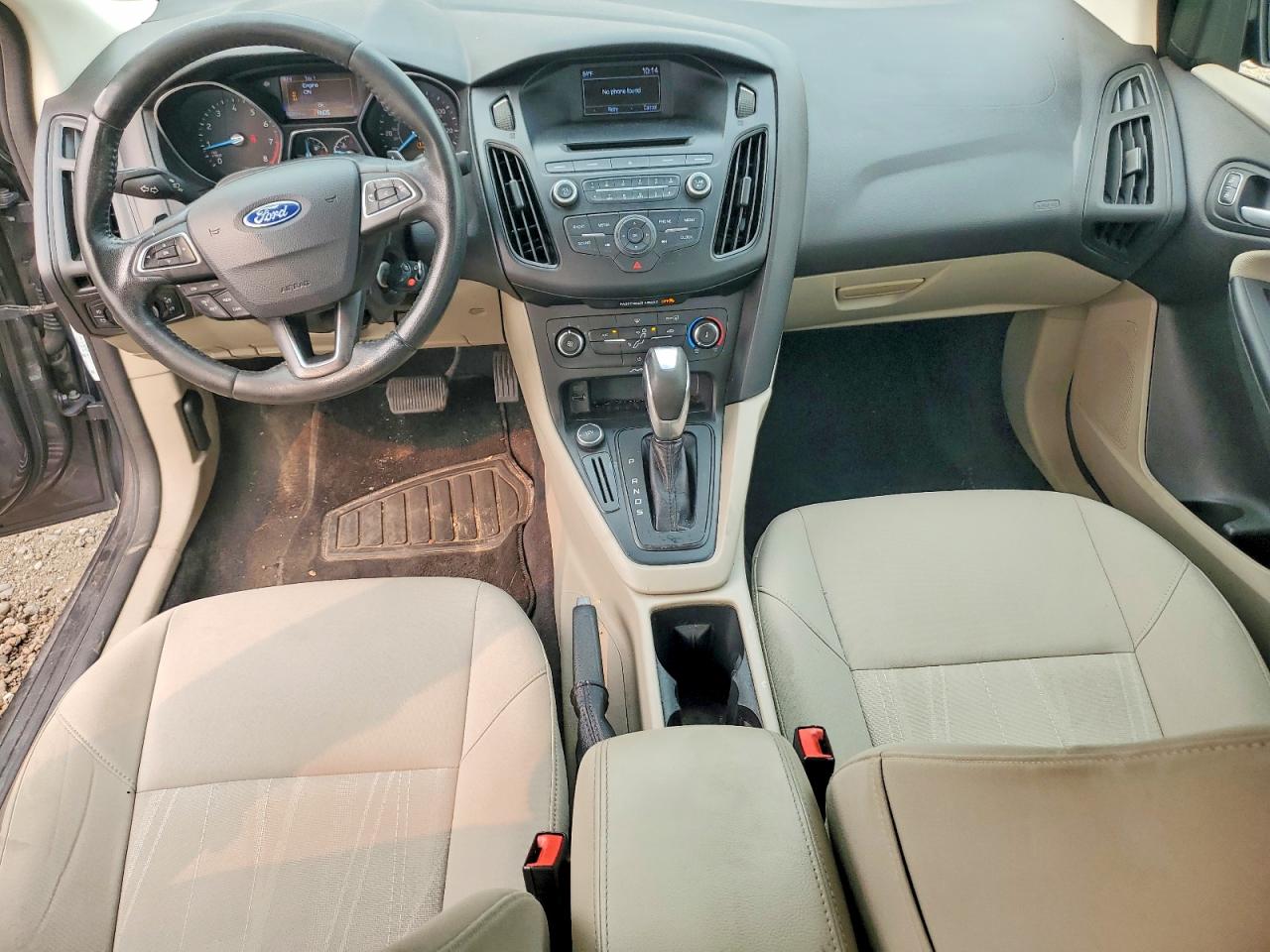 2015 Ford Focus Se Black vin: 1FADP3F20FL268647