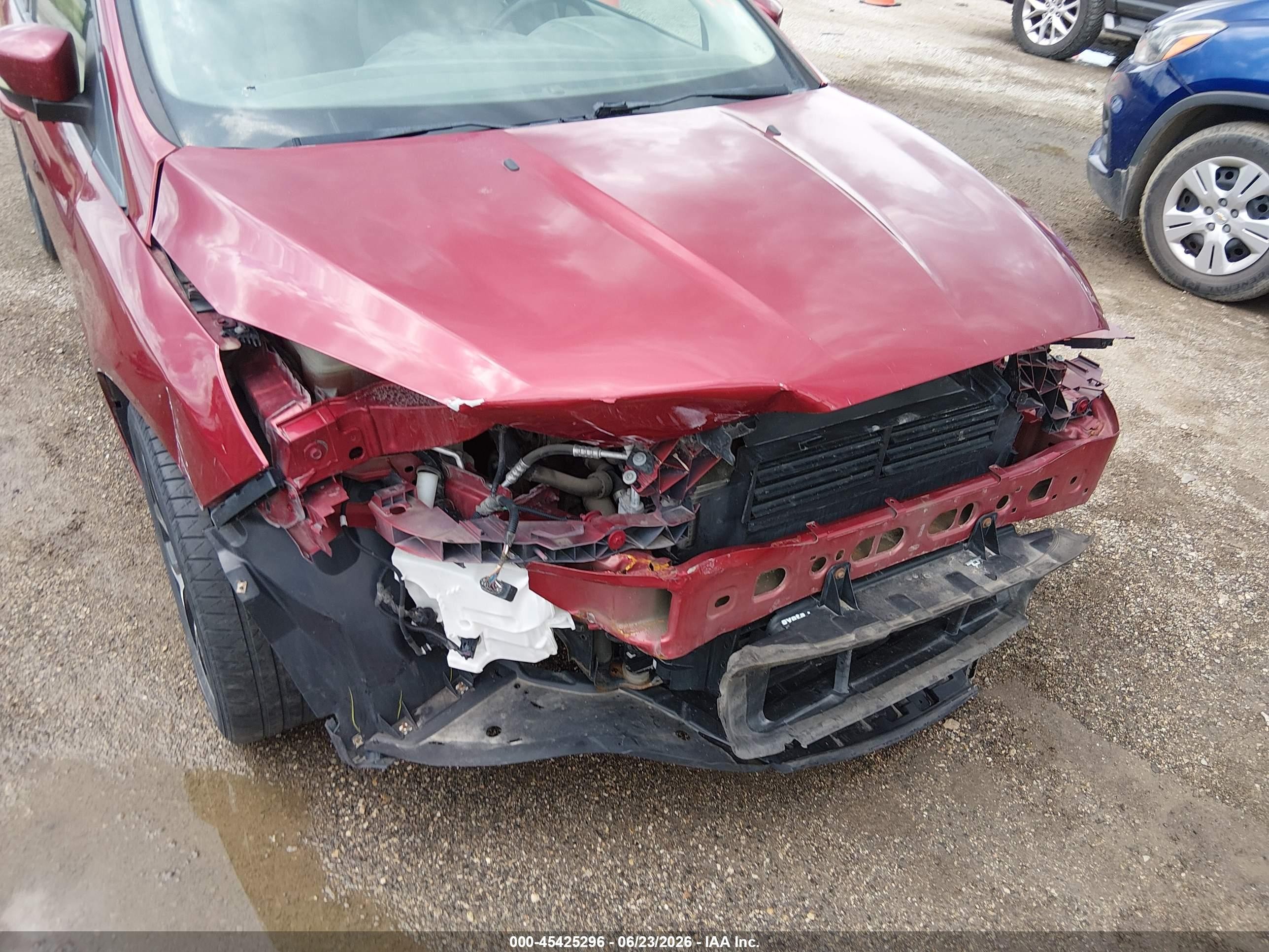 2015 Ford Focus Se Красный vin: 1FADP3F20FL280278