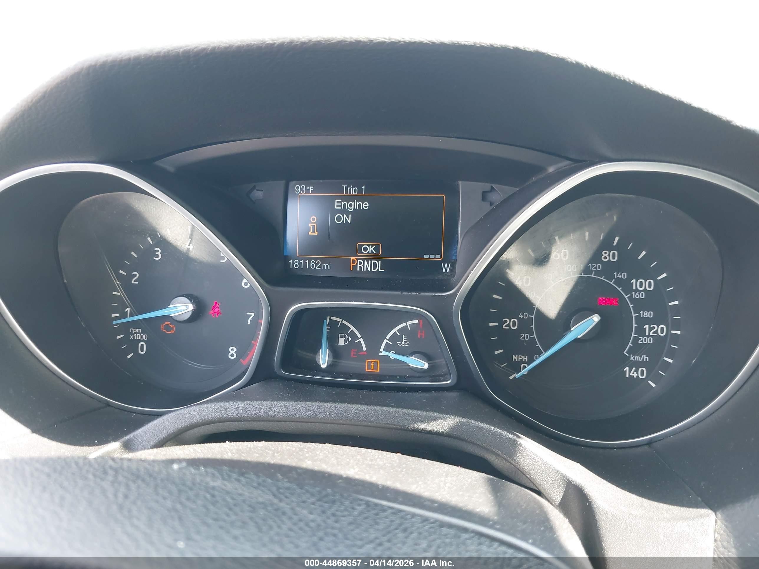 2015 Ford Focus Se Silver vin: 1FADP3F20FL282631