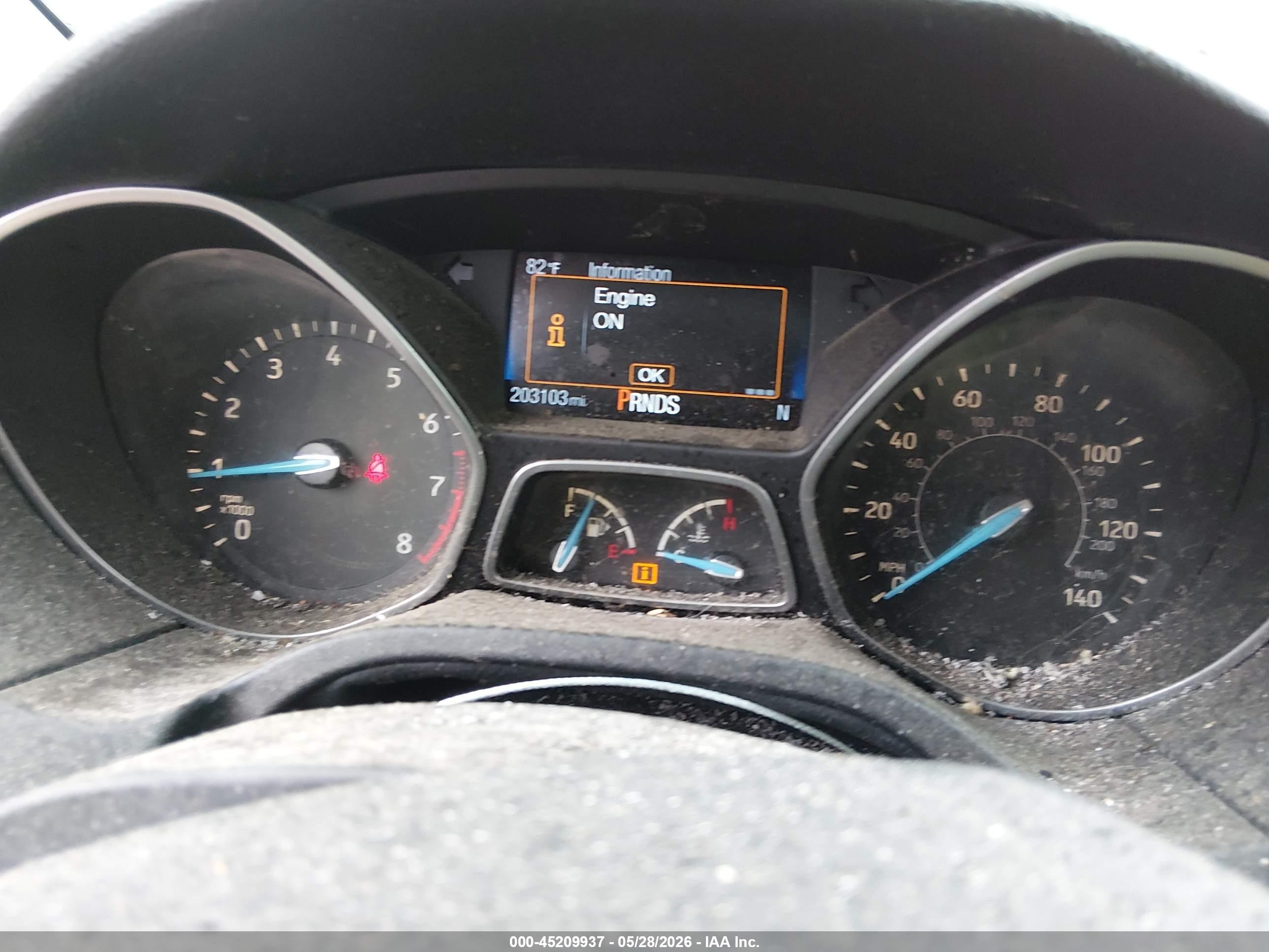 2015 Ford Focus Se Red vin: 1FADP3F20FL302439