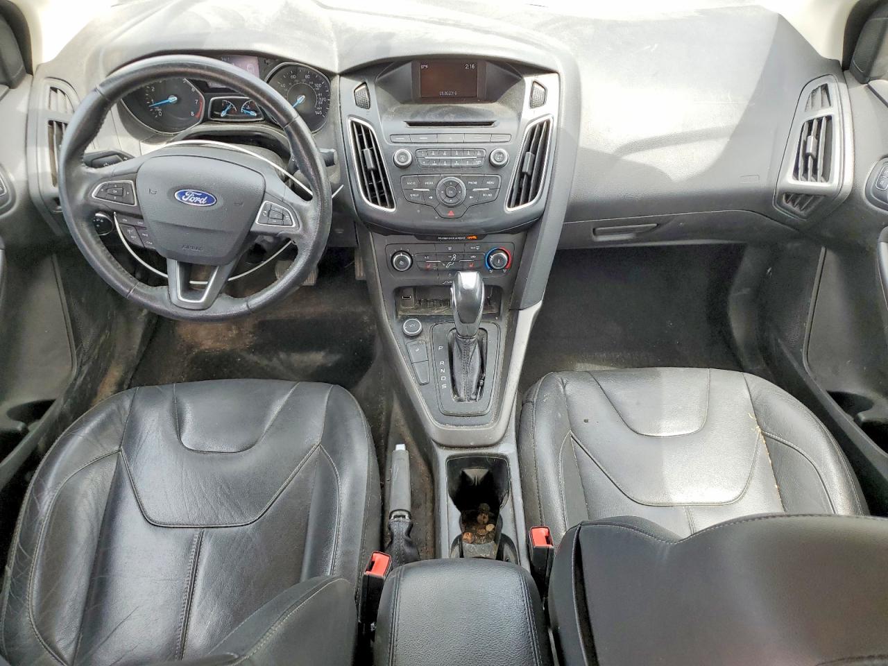 2015 Ford Focus Se Black vin: 1FADP3F20FL313201