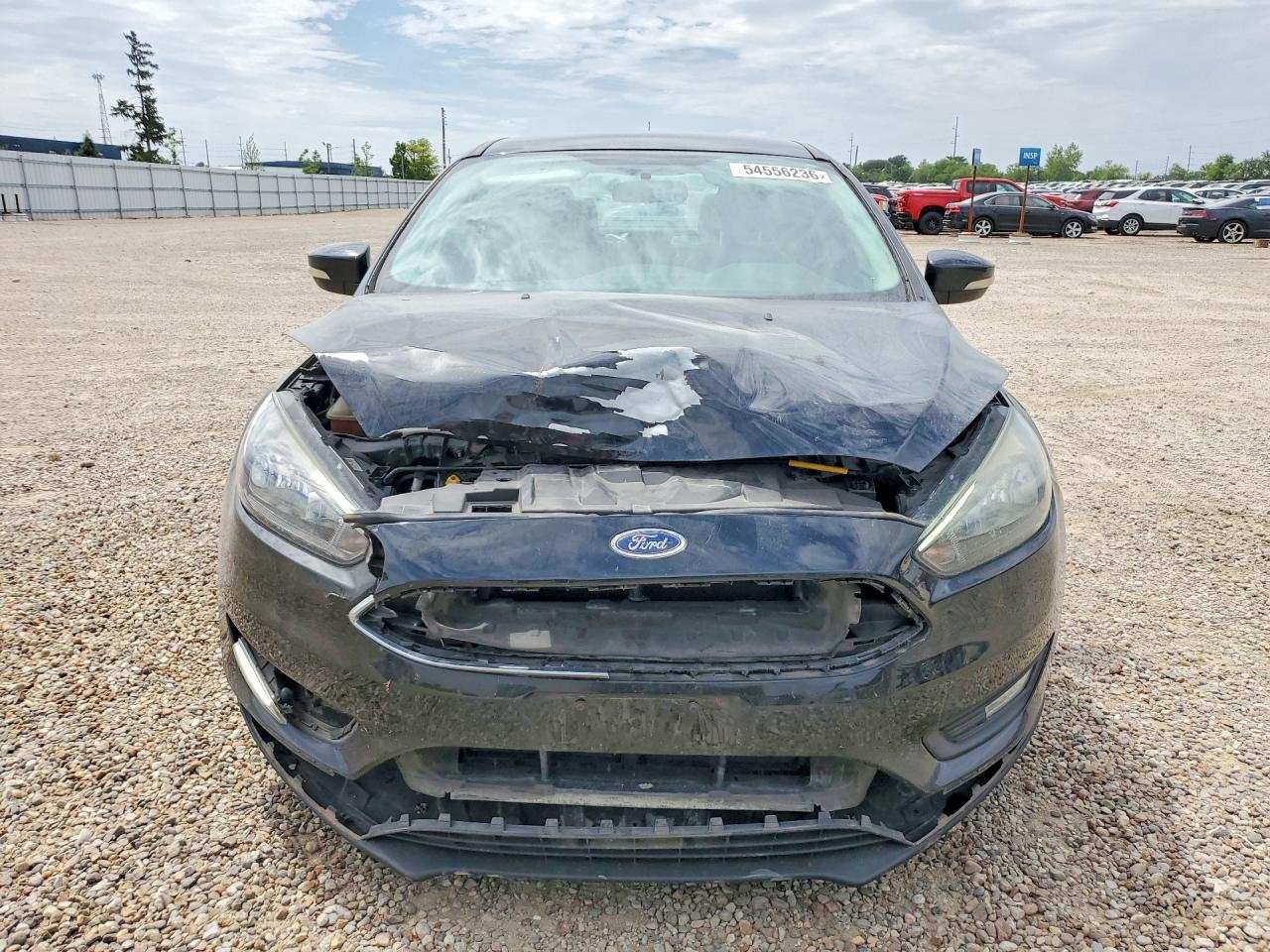 2015 Ford Focus Se Black vin: 1FADP3F20FL313201
