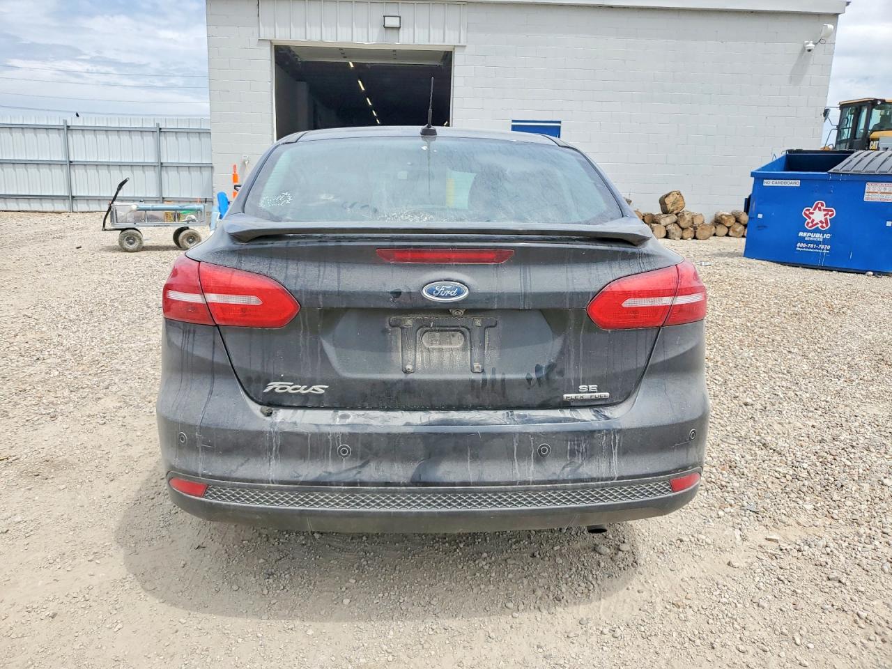 2015 Ford Focus Se Black vin: 1FADP3F20FL313201