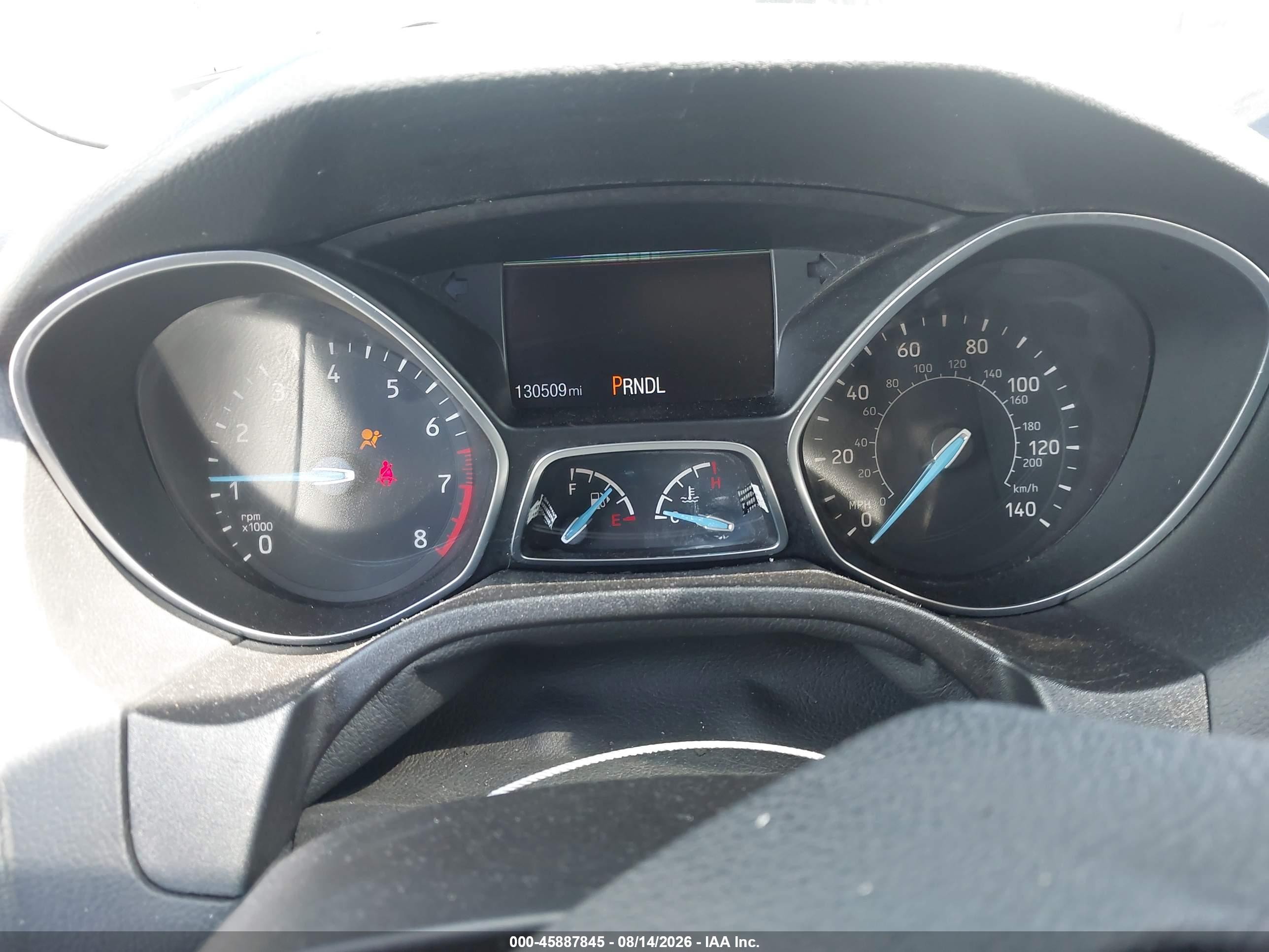 2015 Ford Focus Se Gray vin: 1FADP3F20FL316941