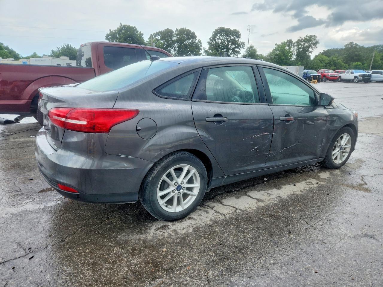 2015 Ford Focus Se Black vin: 1FADP3F20FL318334