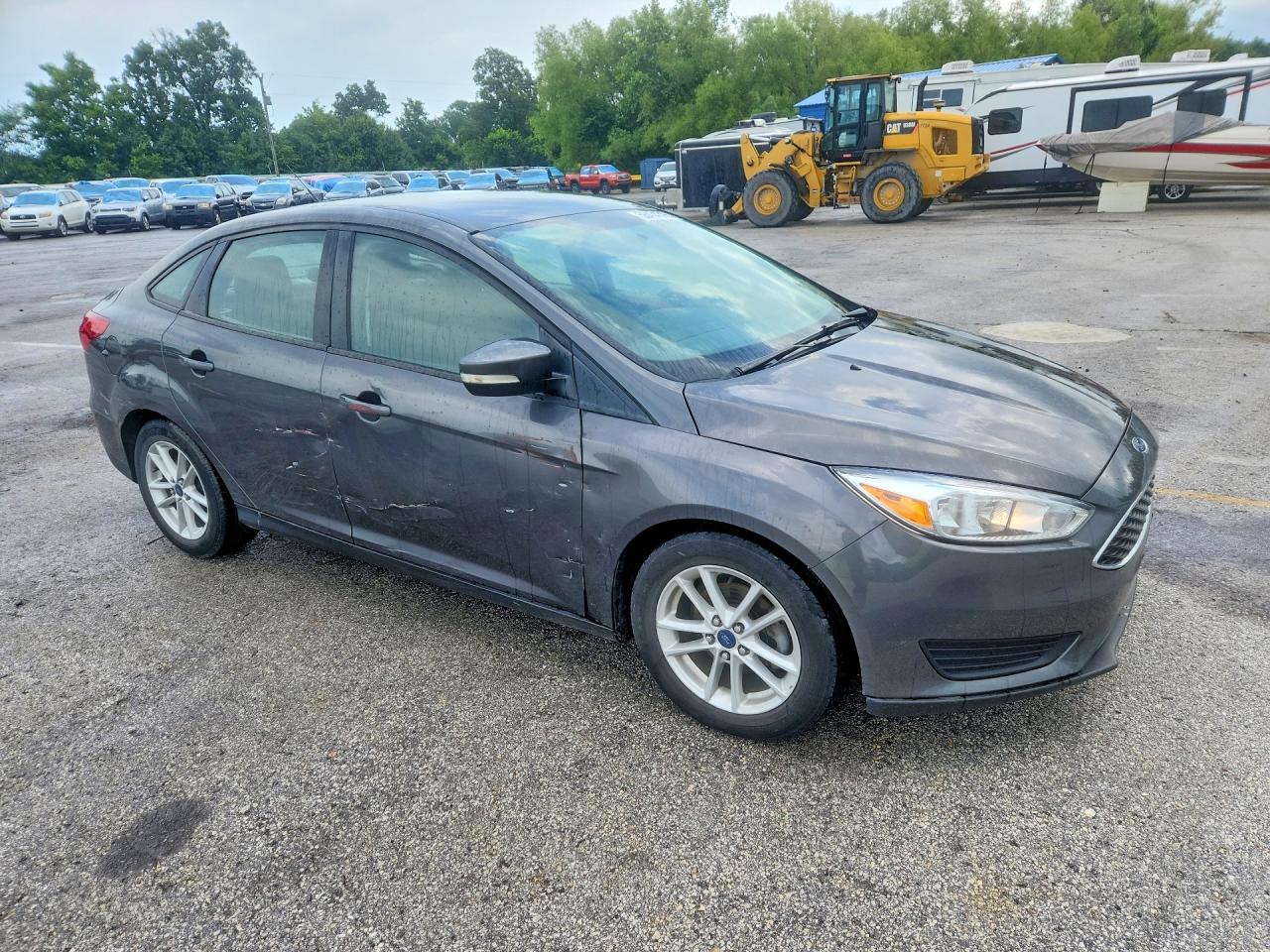 2015 Ford Focus Se Black vin: 1FADP3F20FL318334